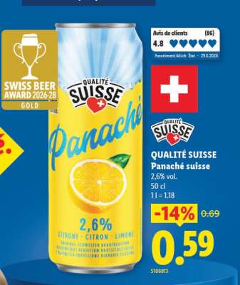 QUALITÉ SUISSE Panaché suisse