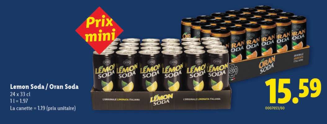 Lemon Soda / Oran Soda