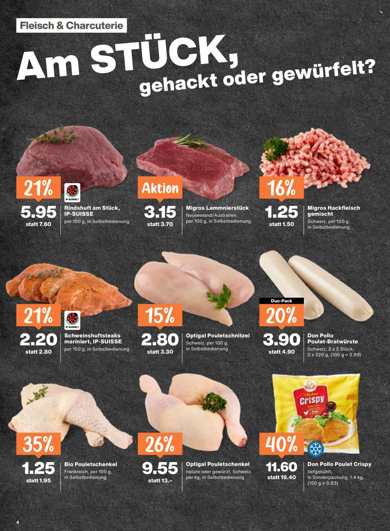 Catalogue Migros - 30.7.2026 - 5.8.2026. Page 4. Page 4