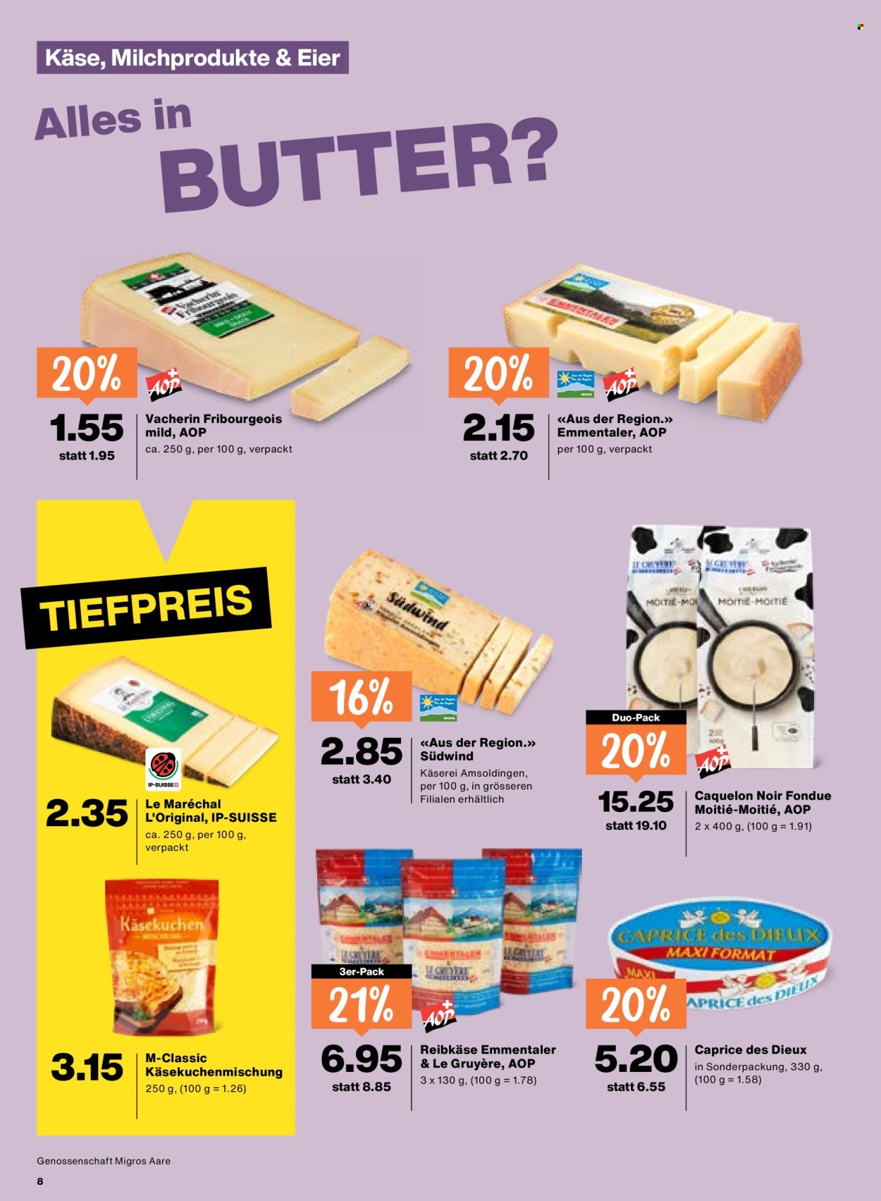 Catalogue Migros - 30.7.2026 - 5.8.2026. Page 8. Page 8