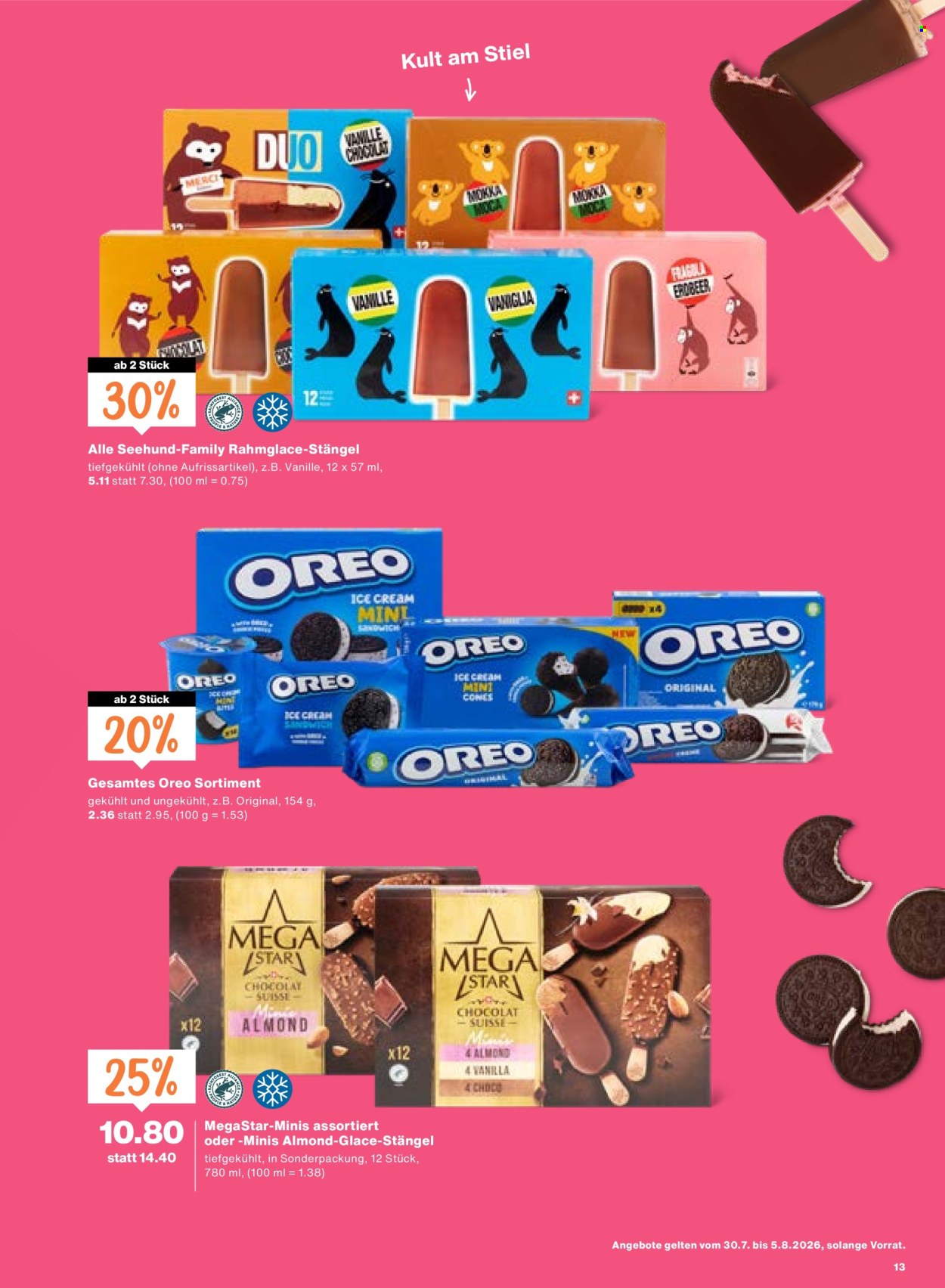 Catalogue Migros - 30.7.2026 - 5.8.2026. Page 13. Page 13