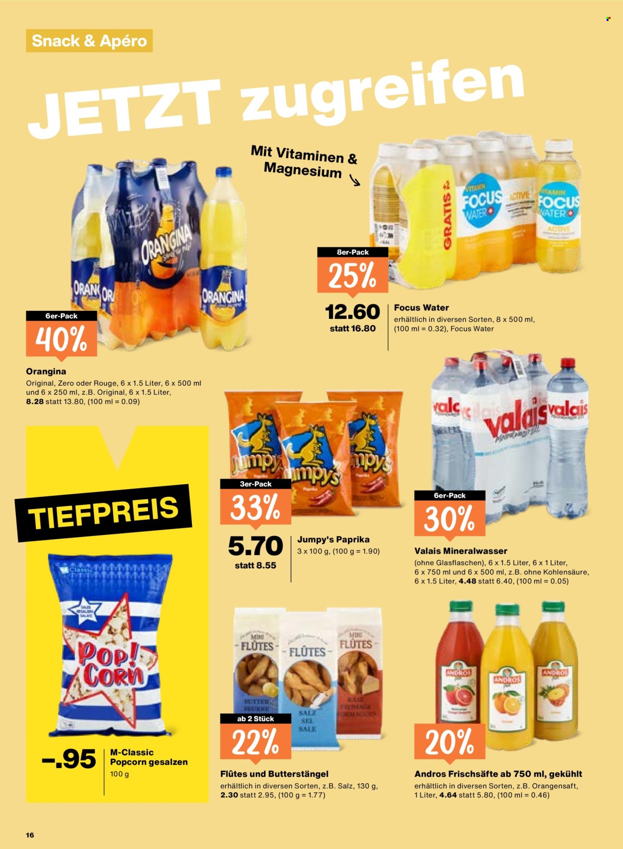 Catalogue Migros - 30.7.2026 - 5.8.2026. Page 16. Page 16