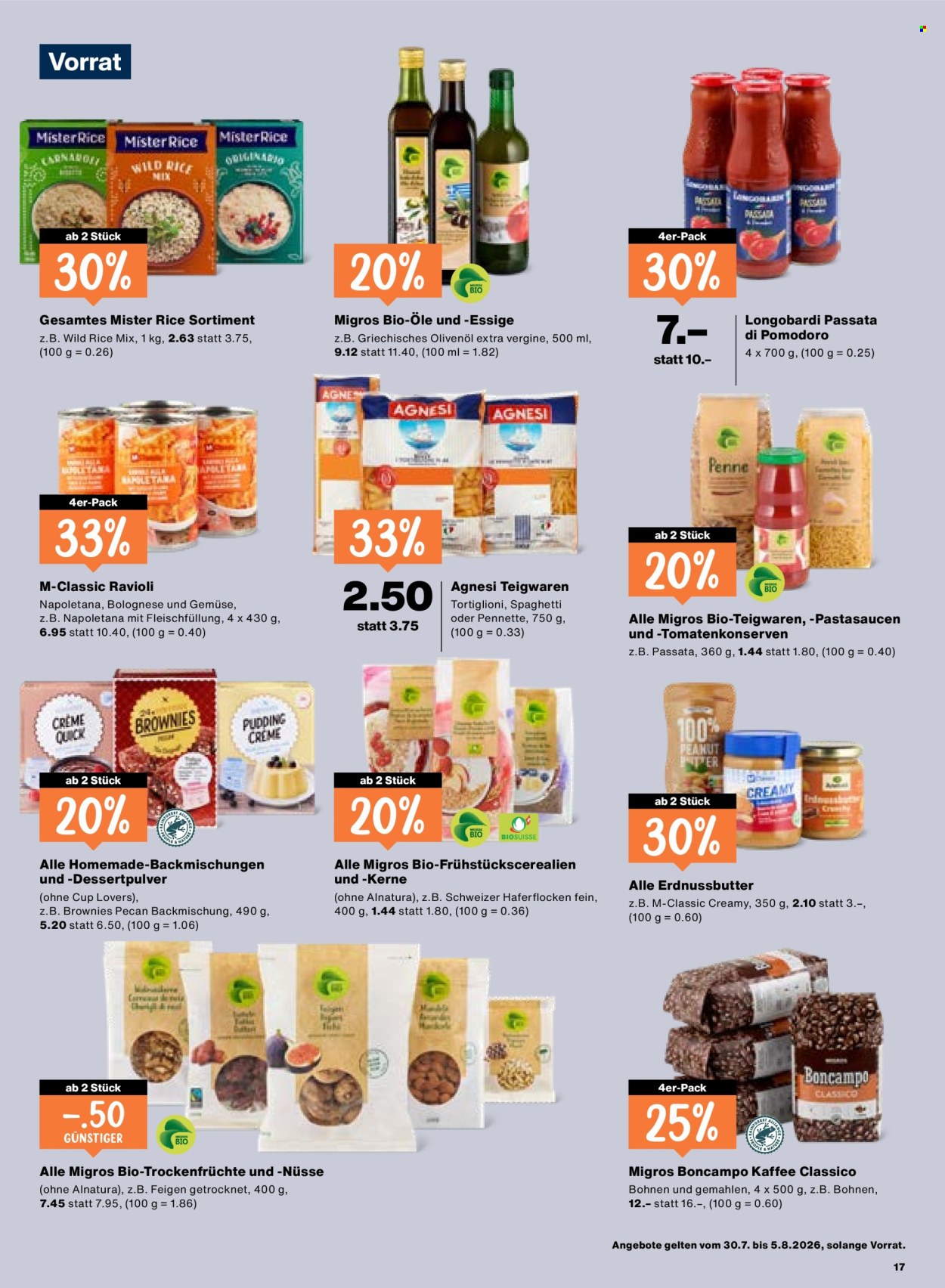 Catalogue Migros - 30.7.2026 - 5.8.2026. Page 17. Page 17