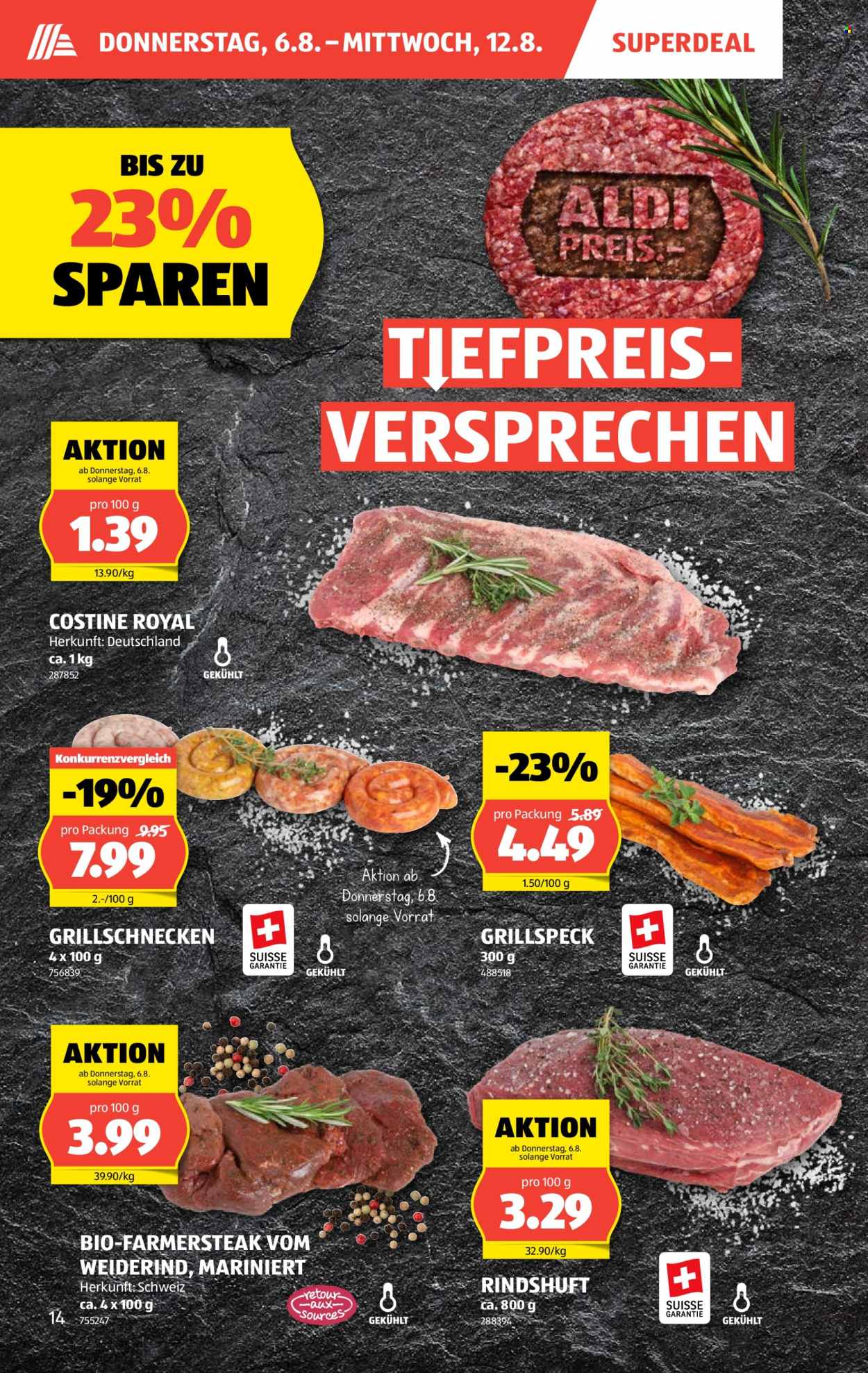 Catalogue Aldi - 6.8.2026 - 12.8.2026. Page 14. Page 14