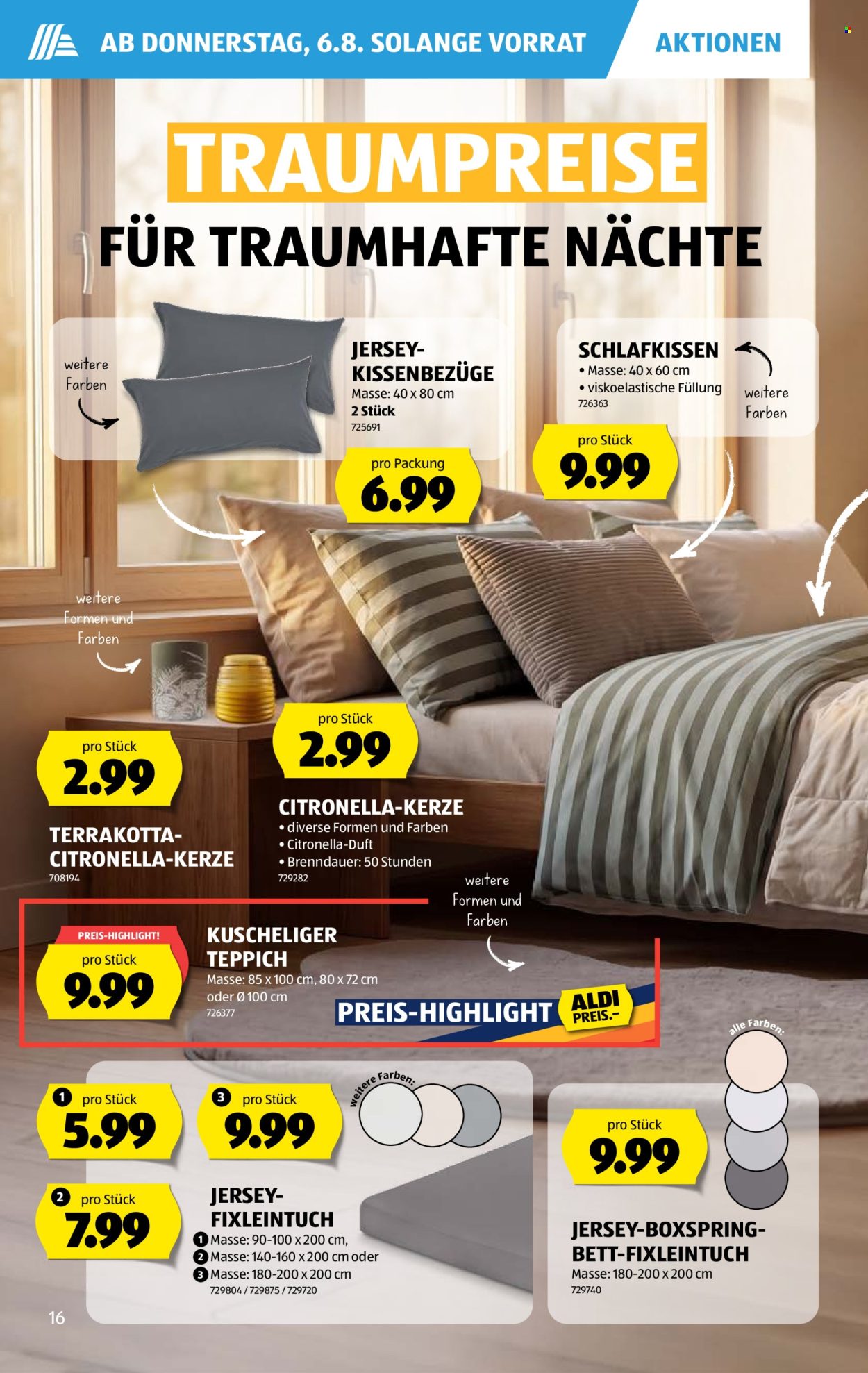 Catalogue Aldi - 6.8.2026 - 12.8.2026. Page 16. Page 16