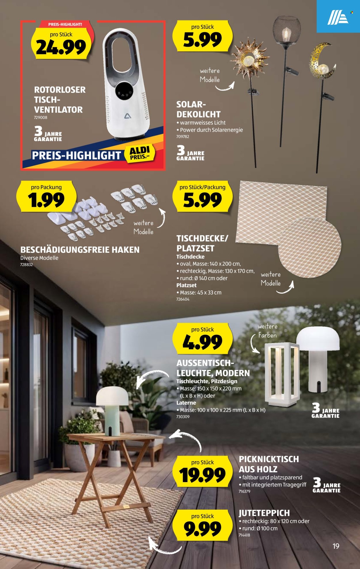 Catalogue Aldi - 6.8.2026 - 12.8.2026. Page 19. Page 19