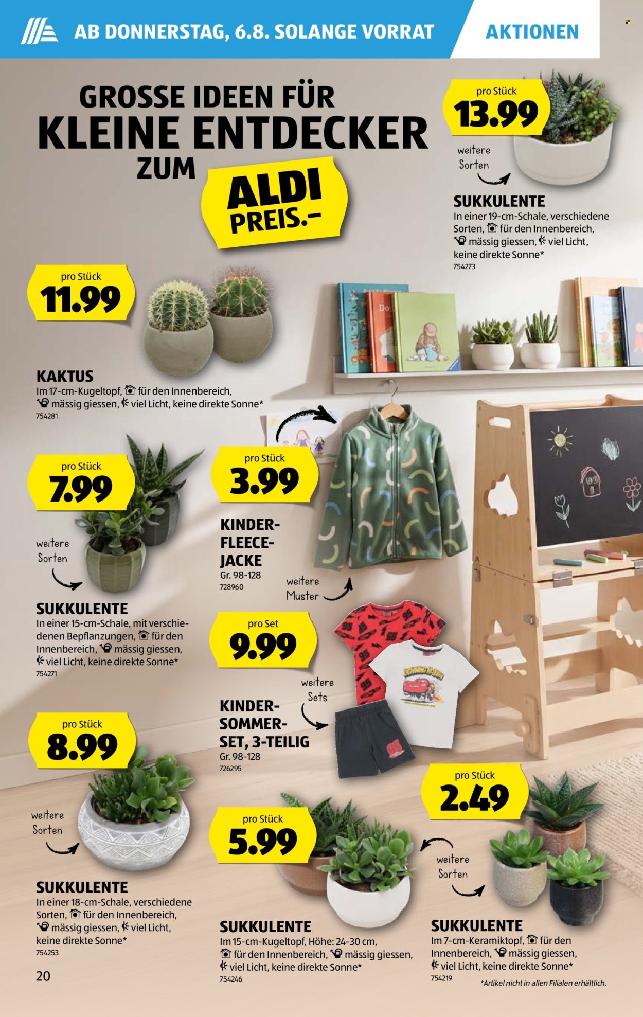 Catalogue Aldi - 6.8.2026 - 12.8.2026. Page 20. Page 20