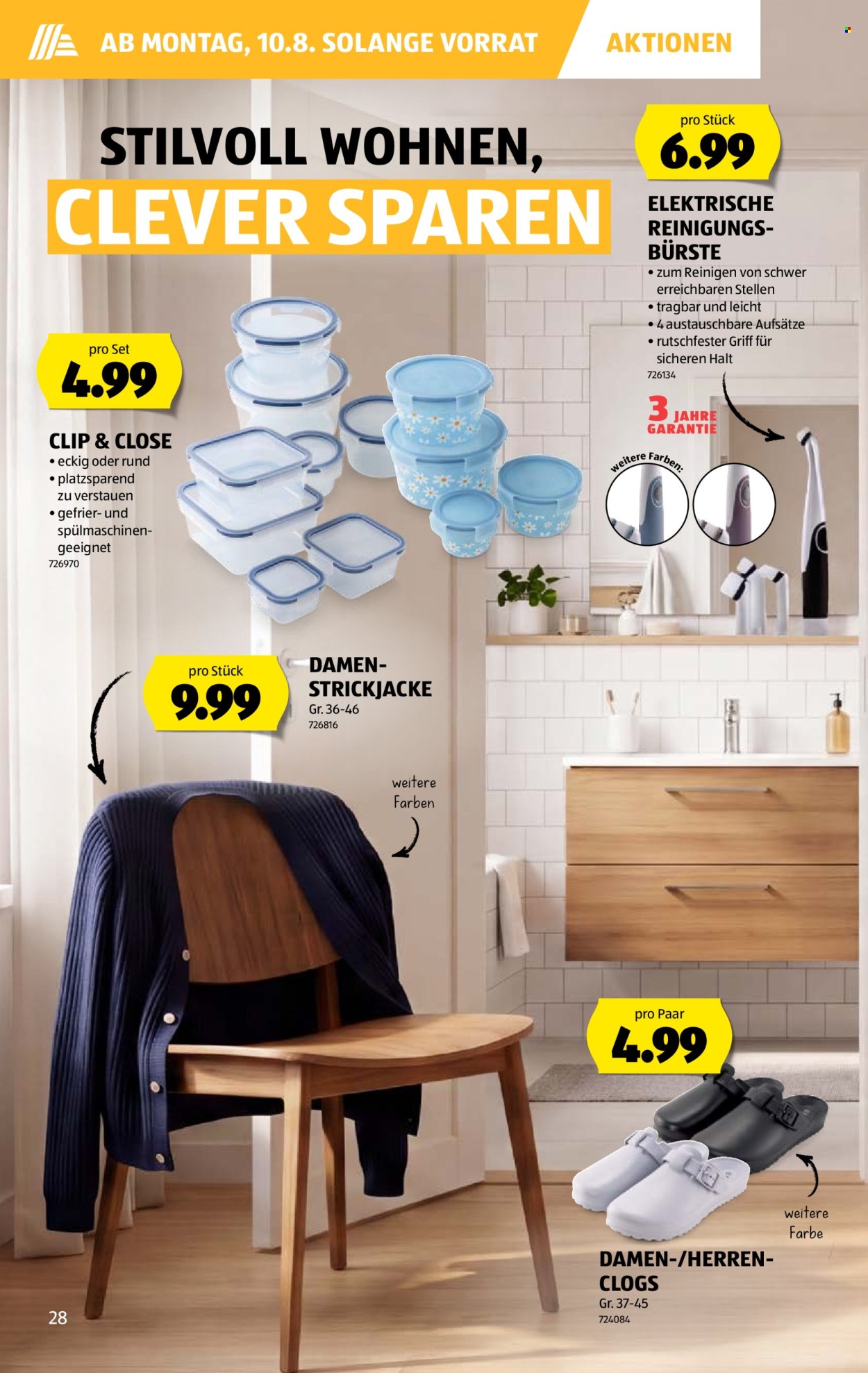 Catalogue Aldi - 6.8.2026 - 12.8.2026. Page 28. Page 28
