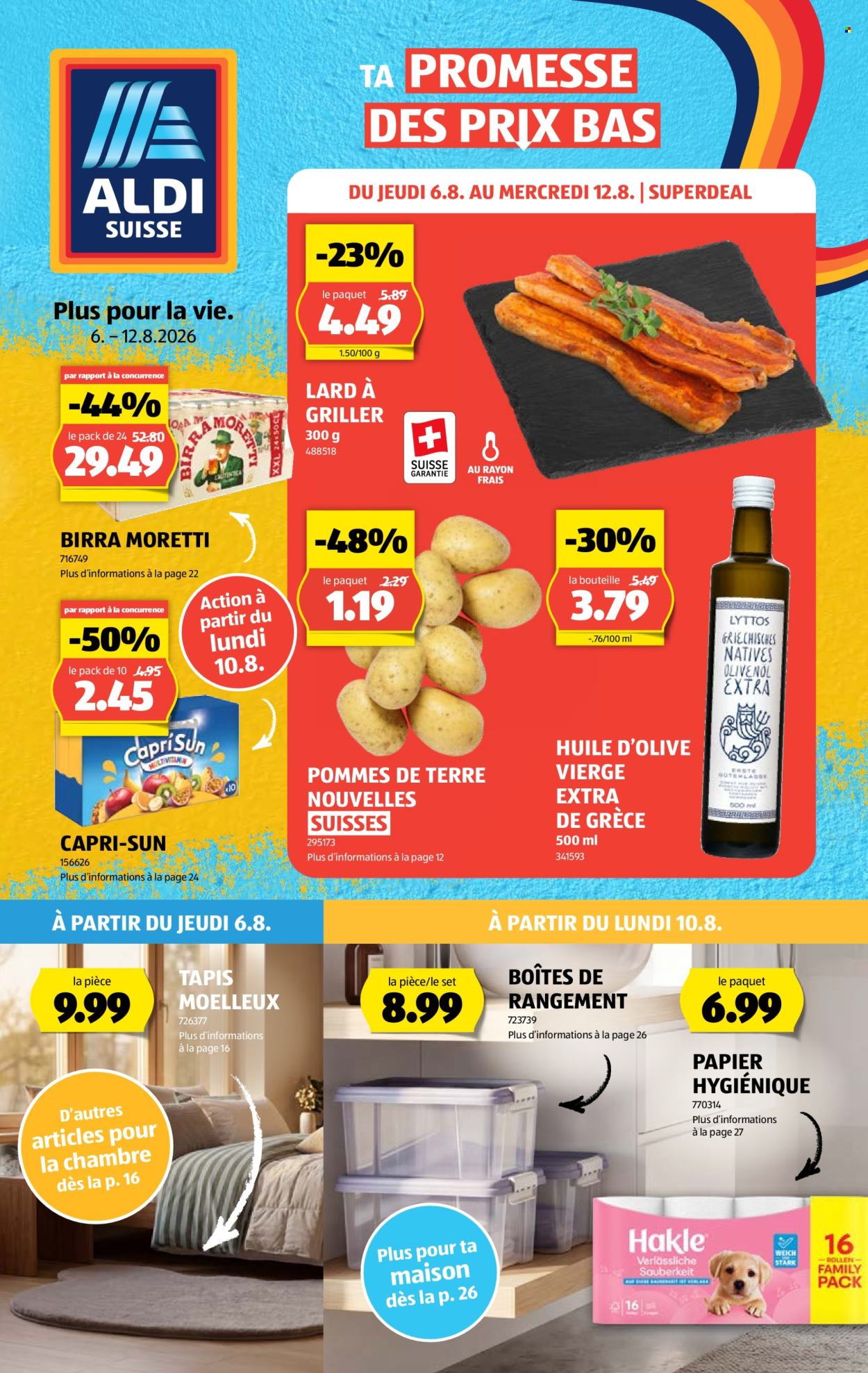 Catalogue Aldi - 6.8.2026 - 12.8.2026. Page 1. Page 1