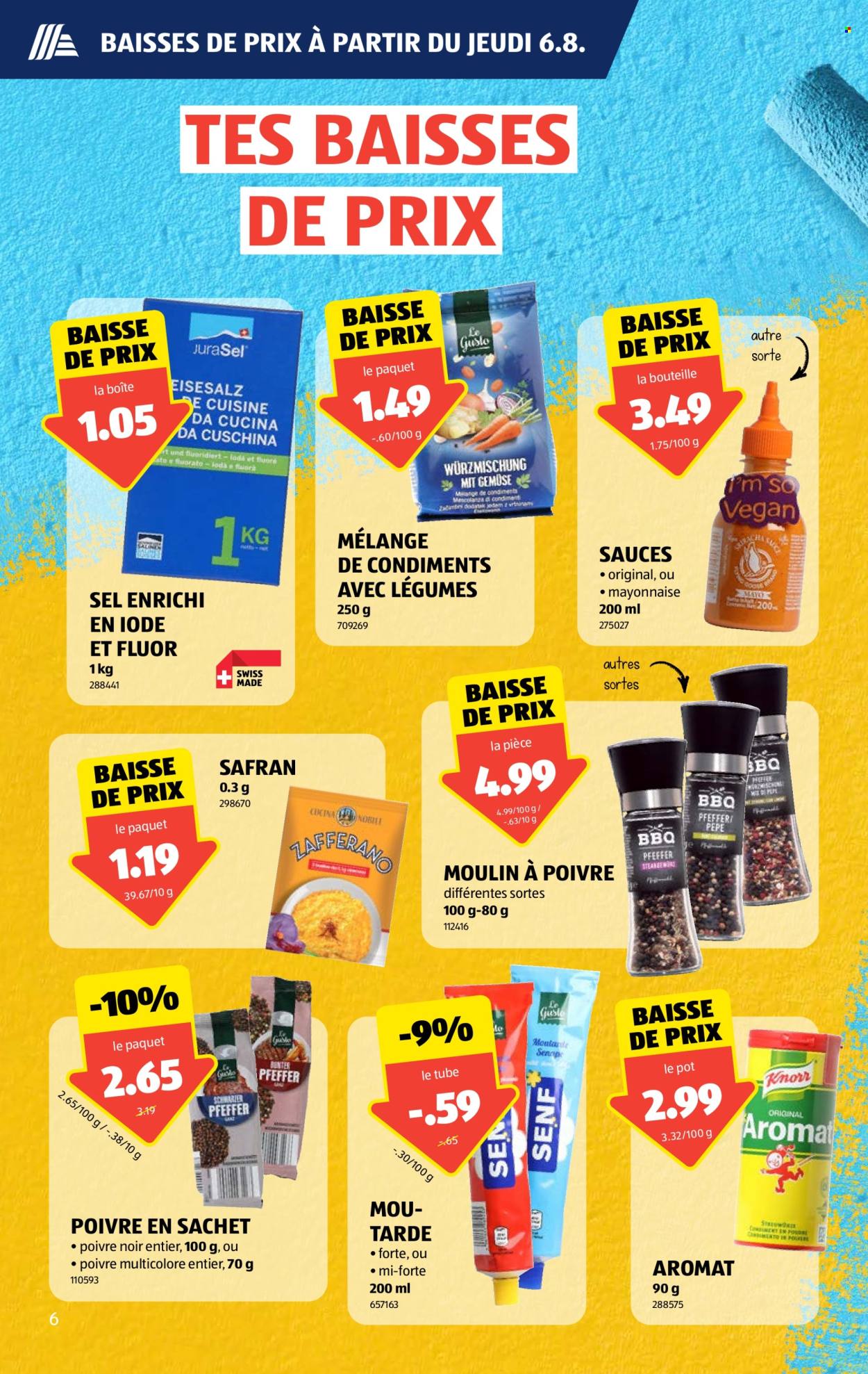 Catalogue Aldi - 6.8.2026 - 12.8.2026. Page 6. Page 6