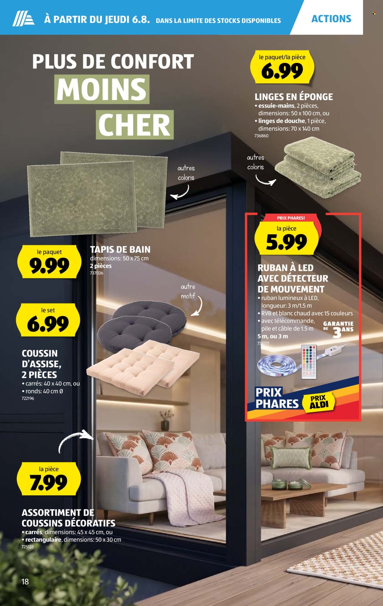 Catalogue Aldi - 6.8.2026 - 12.8.2026. Page 18. Page 18