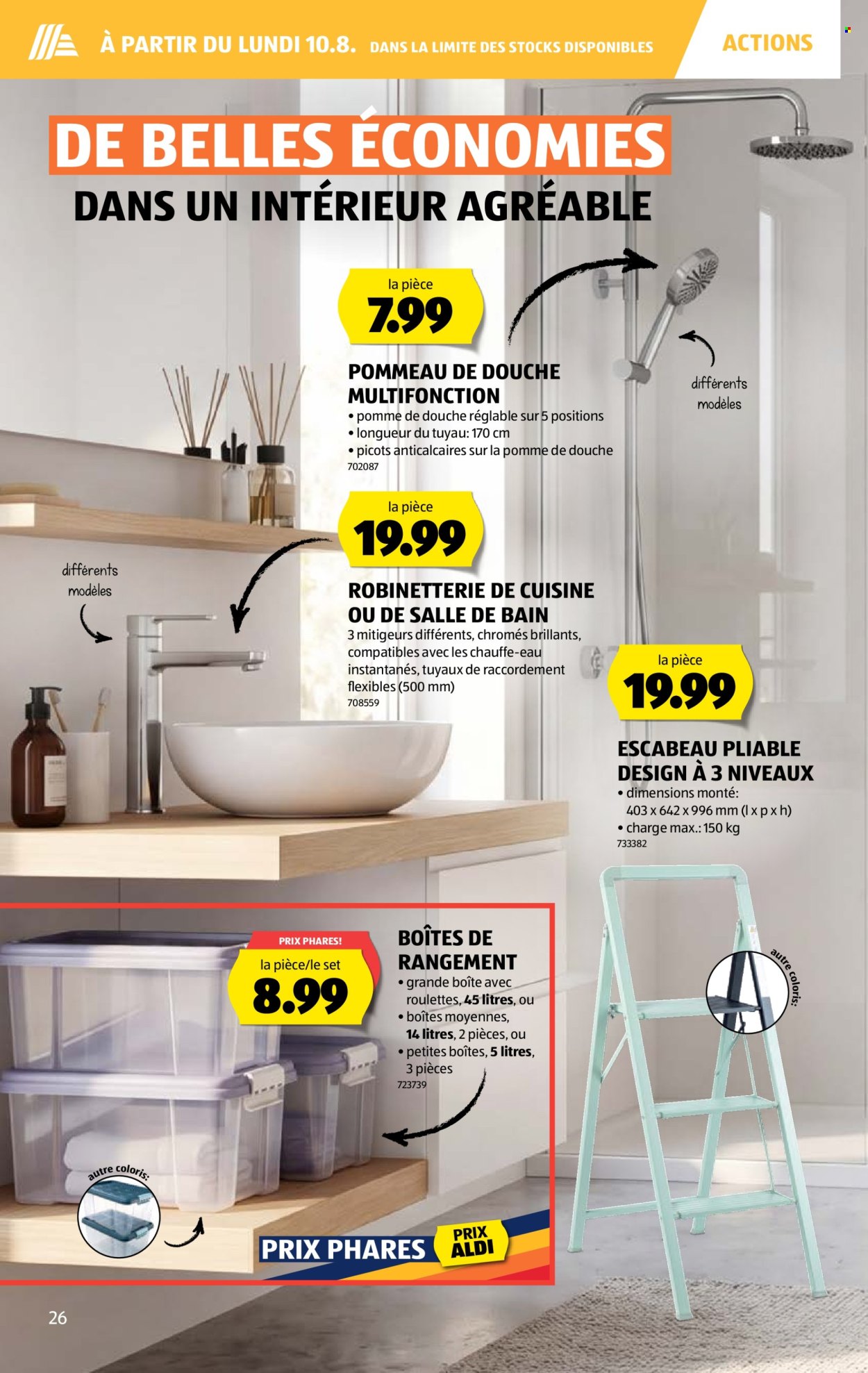 Catalogue Aldi - 6.8.2026 - 12.8.2026. Page 26. Page 26