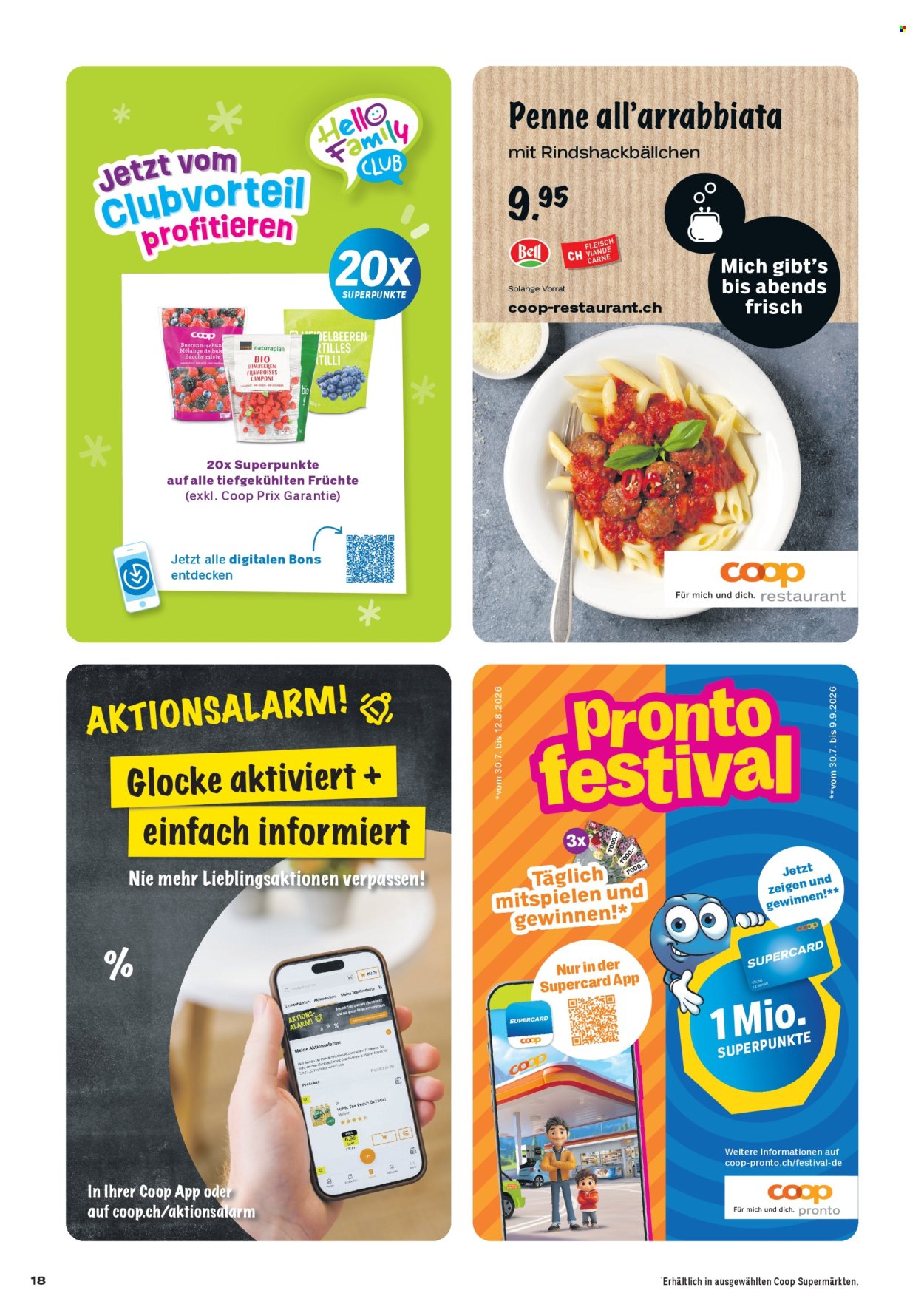 Catalogue Coop - 30.7.2026 - 5.8.2026. Page 18. Page 18