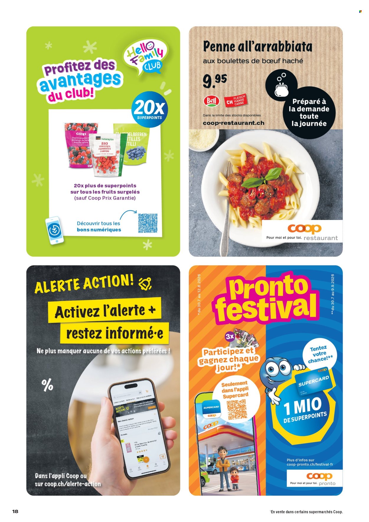 Catalogue Coop - 30.7.2026 - 5.8.2026. Page 18. Page 18