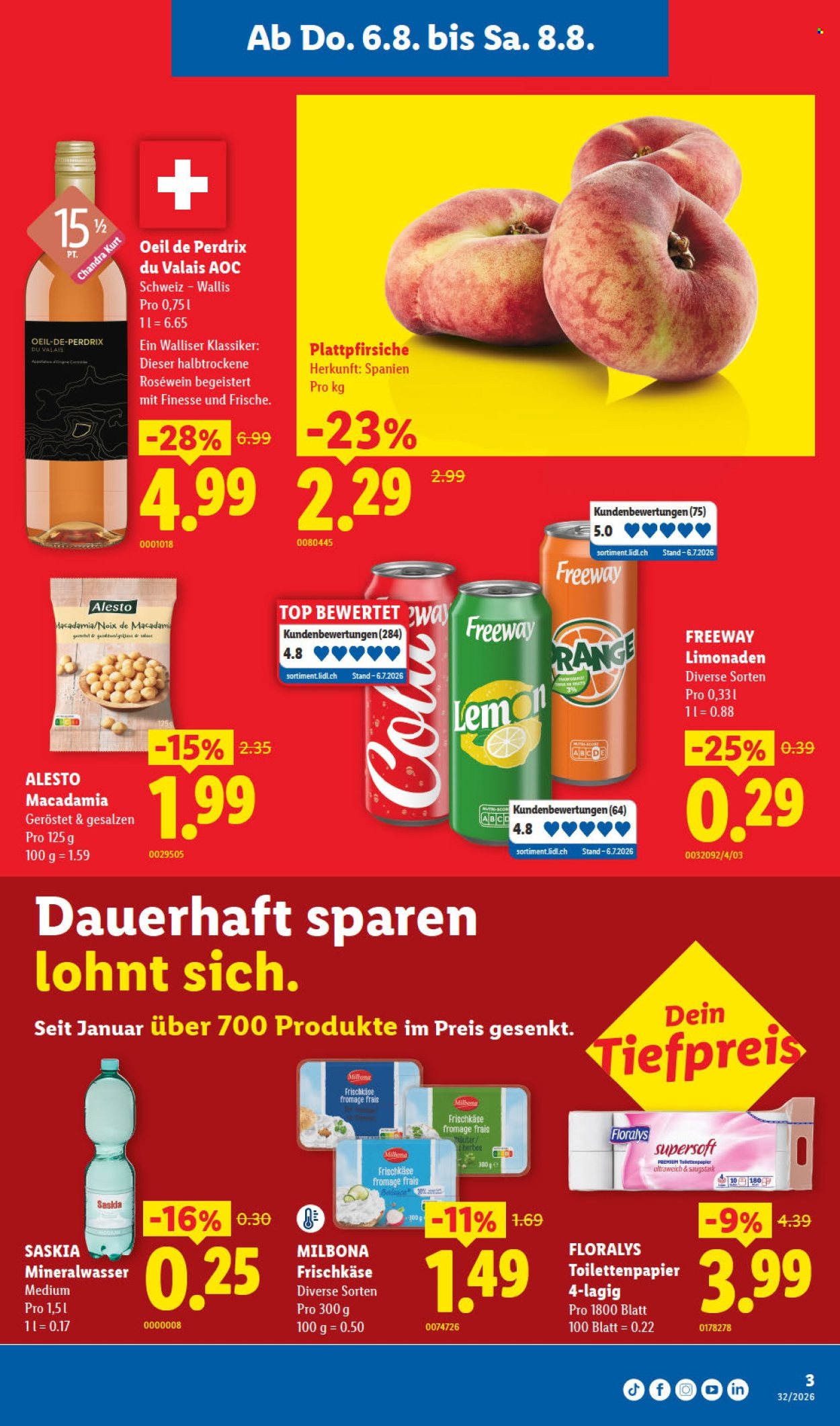 Catalogue Lidl - 6.8.2026 - 12.8.2026. Page 3. Page 3