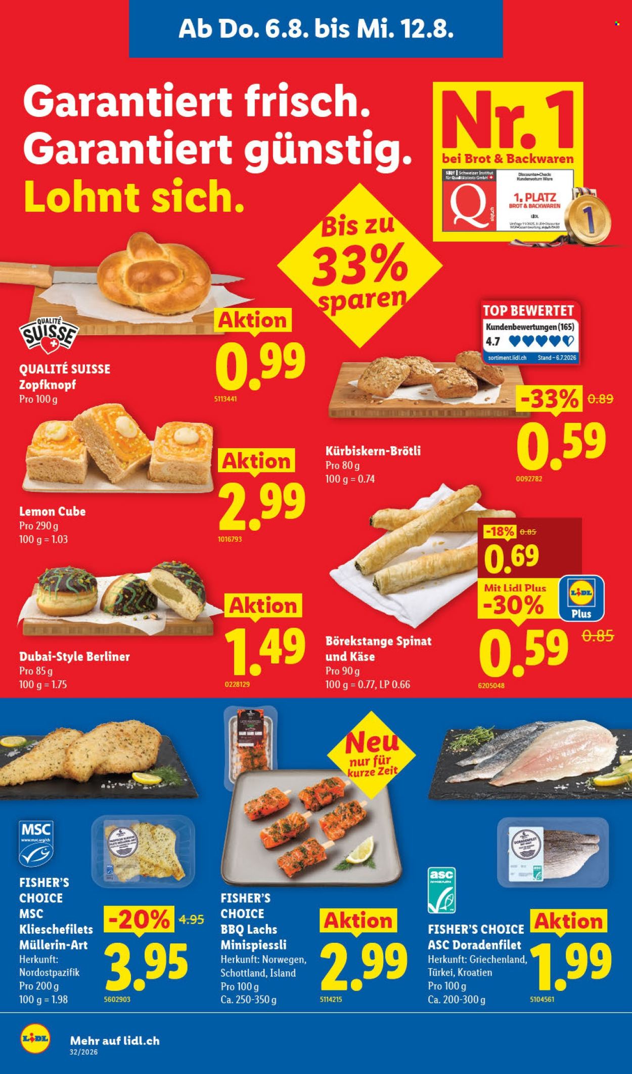 Catalogue Lidl - 6.8.2026 - 12.8.2026. Page 6. Page 6
