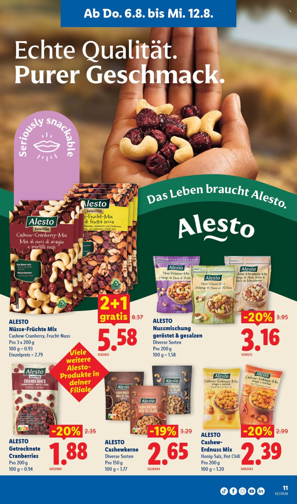 Catalogue Lidl - 6.8.2026 - 12.8.2026. Page 11. Page 11