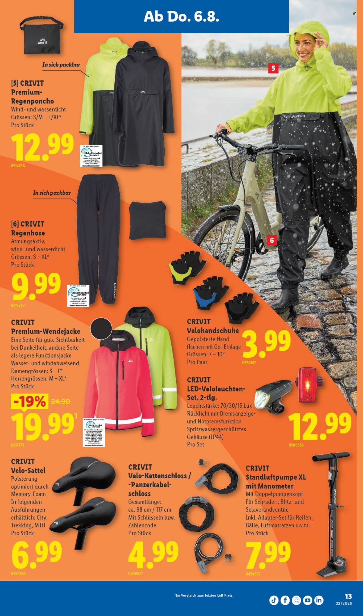 Catalogue Lidl - 6.8.2026 - 12.8.2026. Page 13. Page 13