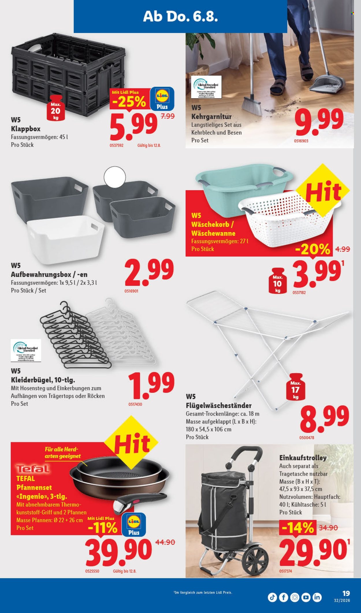 Catalogue Lidl - 6.8.2026 - 12.8.2026. Page 19. Page 19