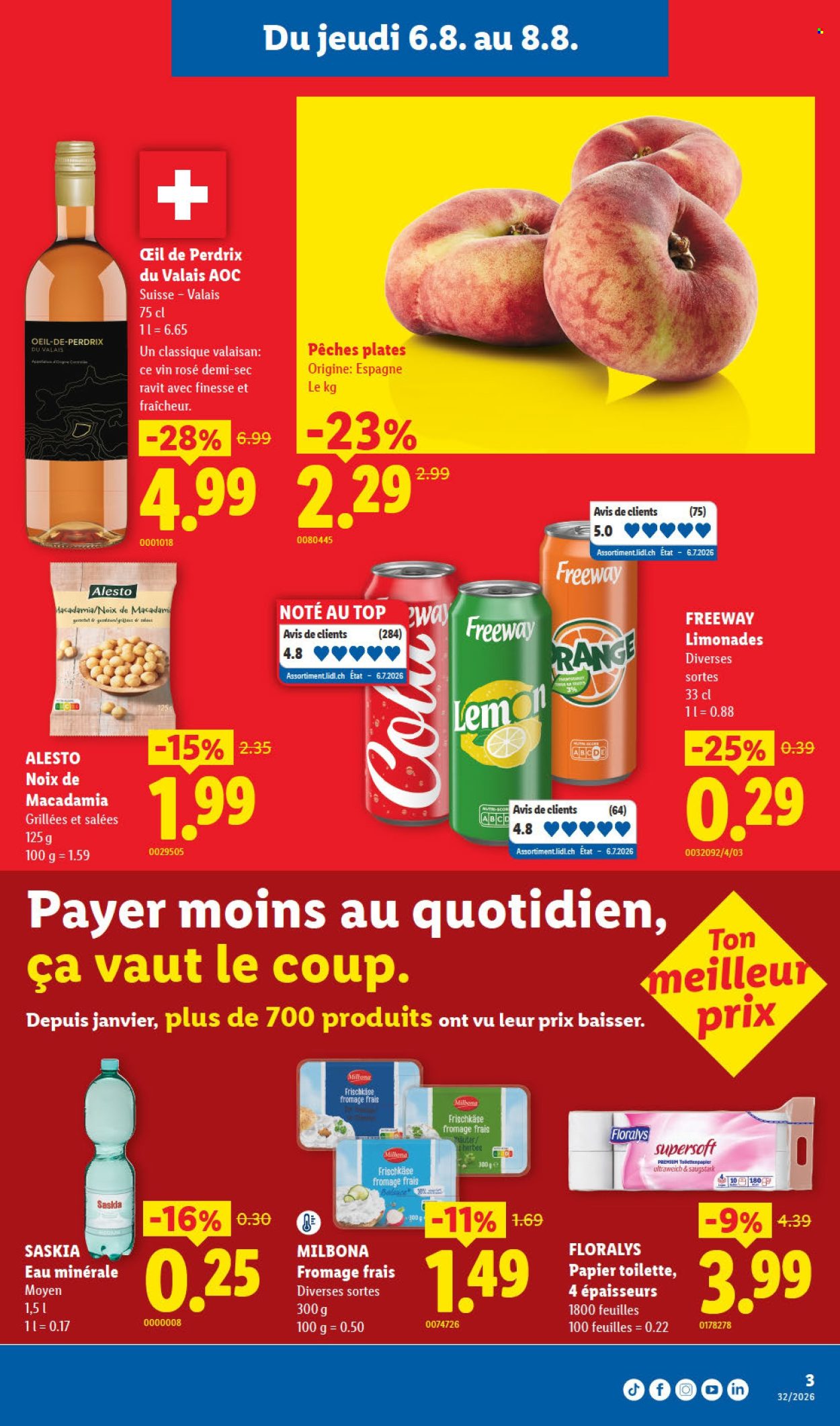 Catalogue Lidl - 6.8.2026 - 12.8.2026. Page 3. Page 3