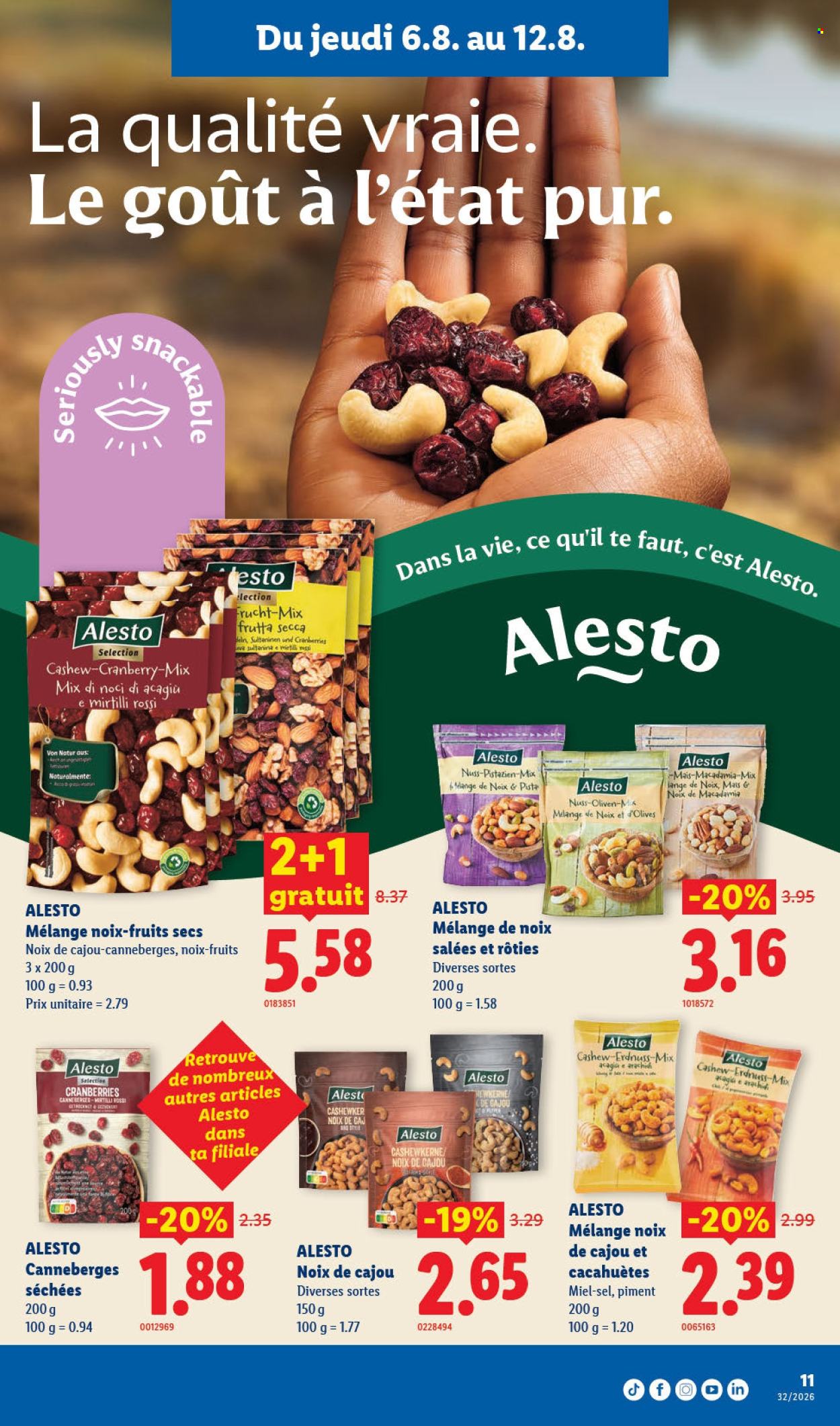 Catalogue Lidl - 6.8.2026 - 12.8.2026. Page 11. Page 11