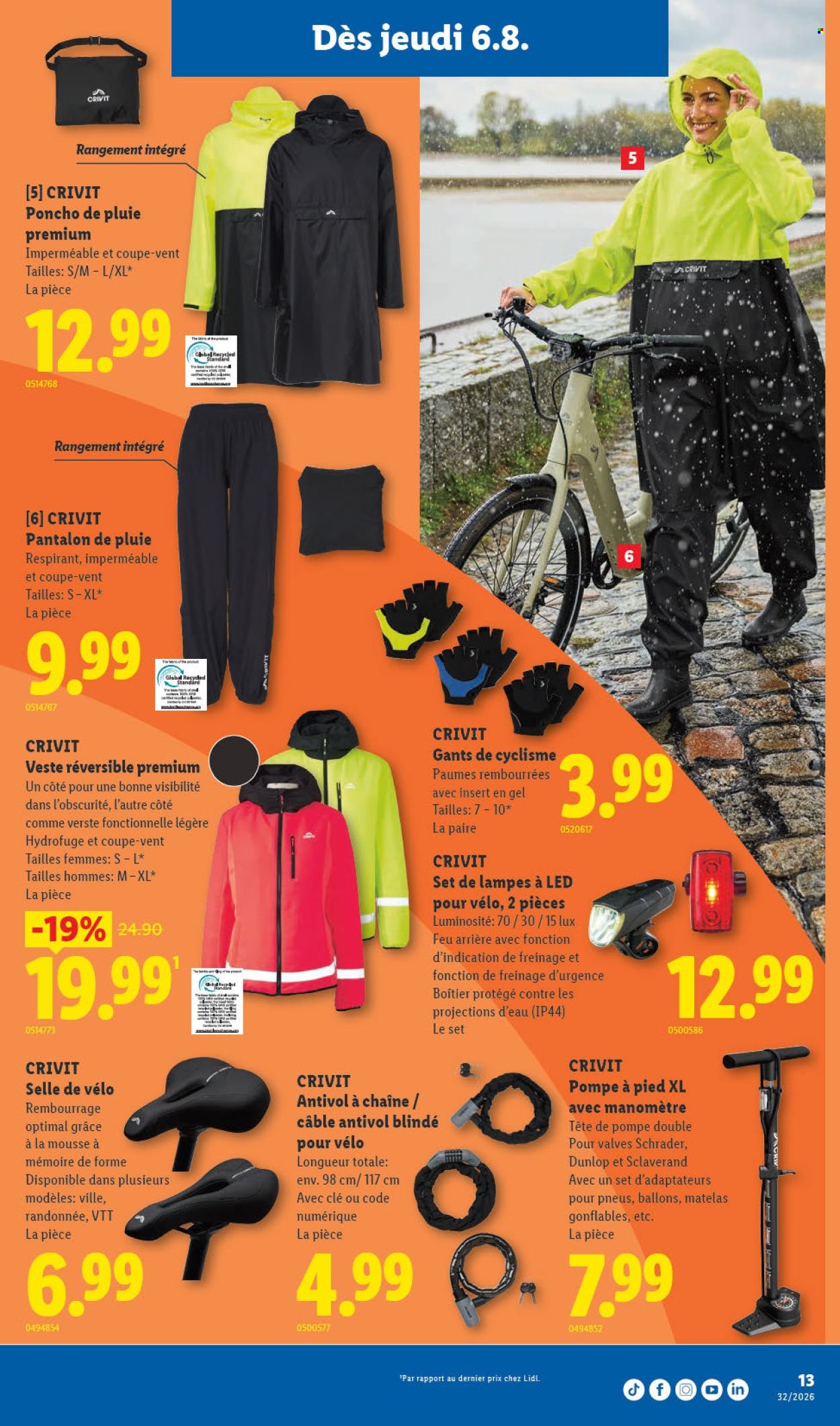 Catalogue Lidl - 6.8.2026 - 12.8.2026. Page 13. Page 13