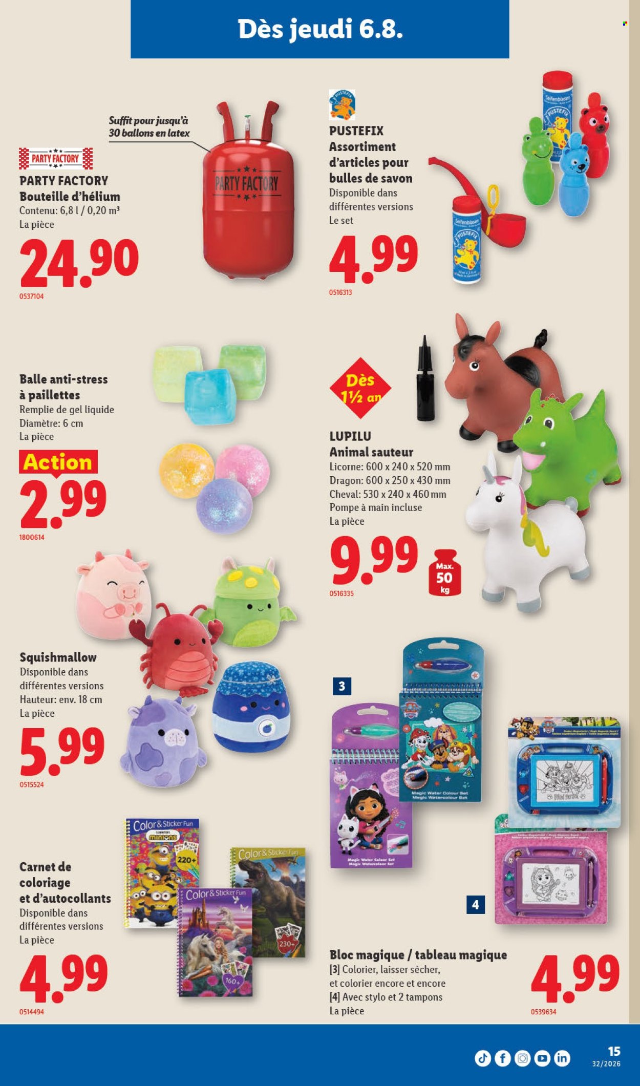 Catalogue Lidl - 6.8.2026 - 12.8.2026. Page 15. Page 15
