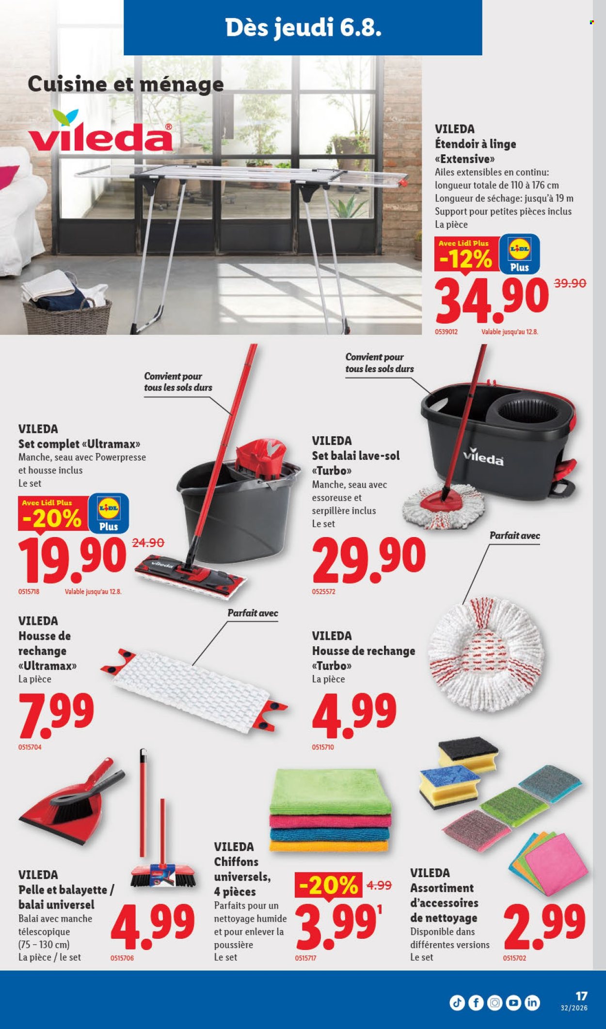 Catalogue Lidl - 6.8.2026 - 12.8.2026. Page 17. Page 17