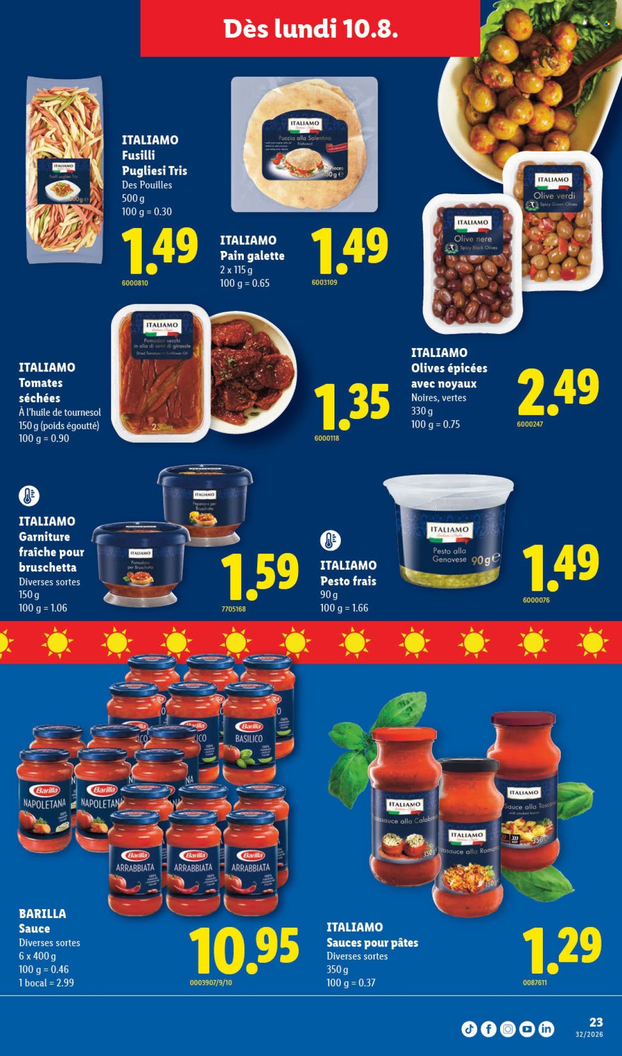 Catalogue Lidl - 6.8.2026 - 12.8.2026. Page 23. Page 23