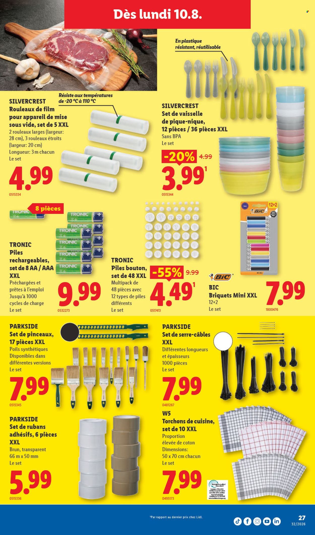 Catalogue Lidl - 6.8.2026 - 12.8.2026. Page 27. Page 27