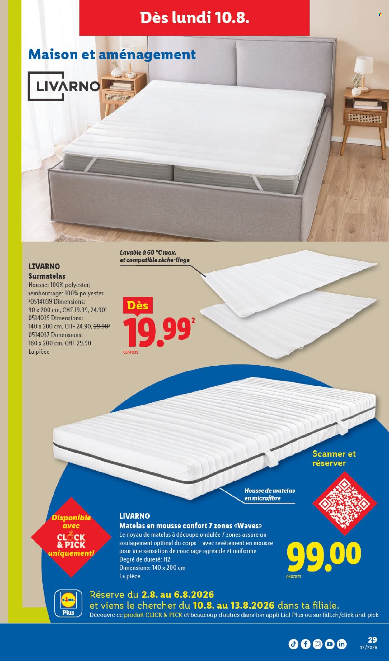 Catalogue Lidl - 6.8.2026 - 12.8.2026. Page 29. Page 29