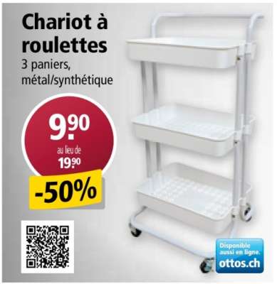 Chariot à roulettes