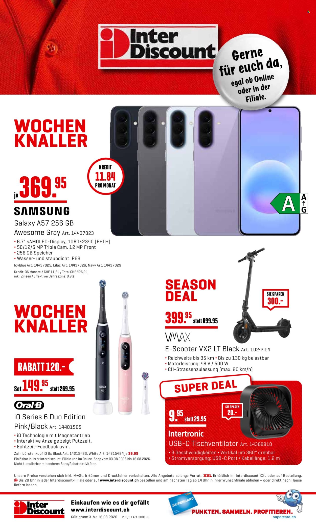 Catalogue Interdiscount - 3.8.2026 - 16.8.2026. Page 20. Page 20