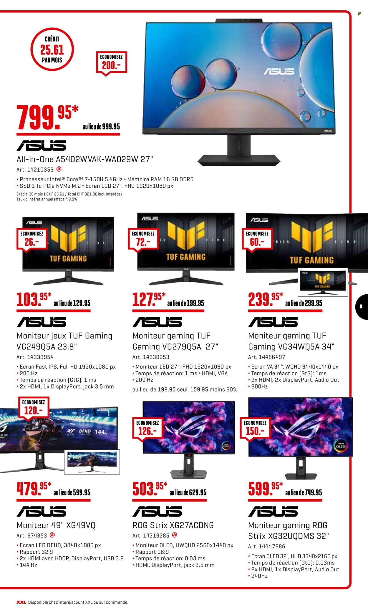 Catalogue Interdiscount - 3.8.2026 - 16.8.2026. Page 9. Page 9