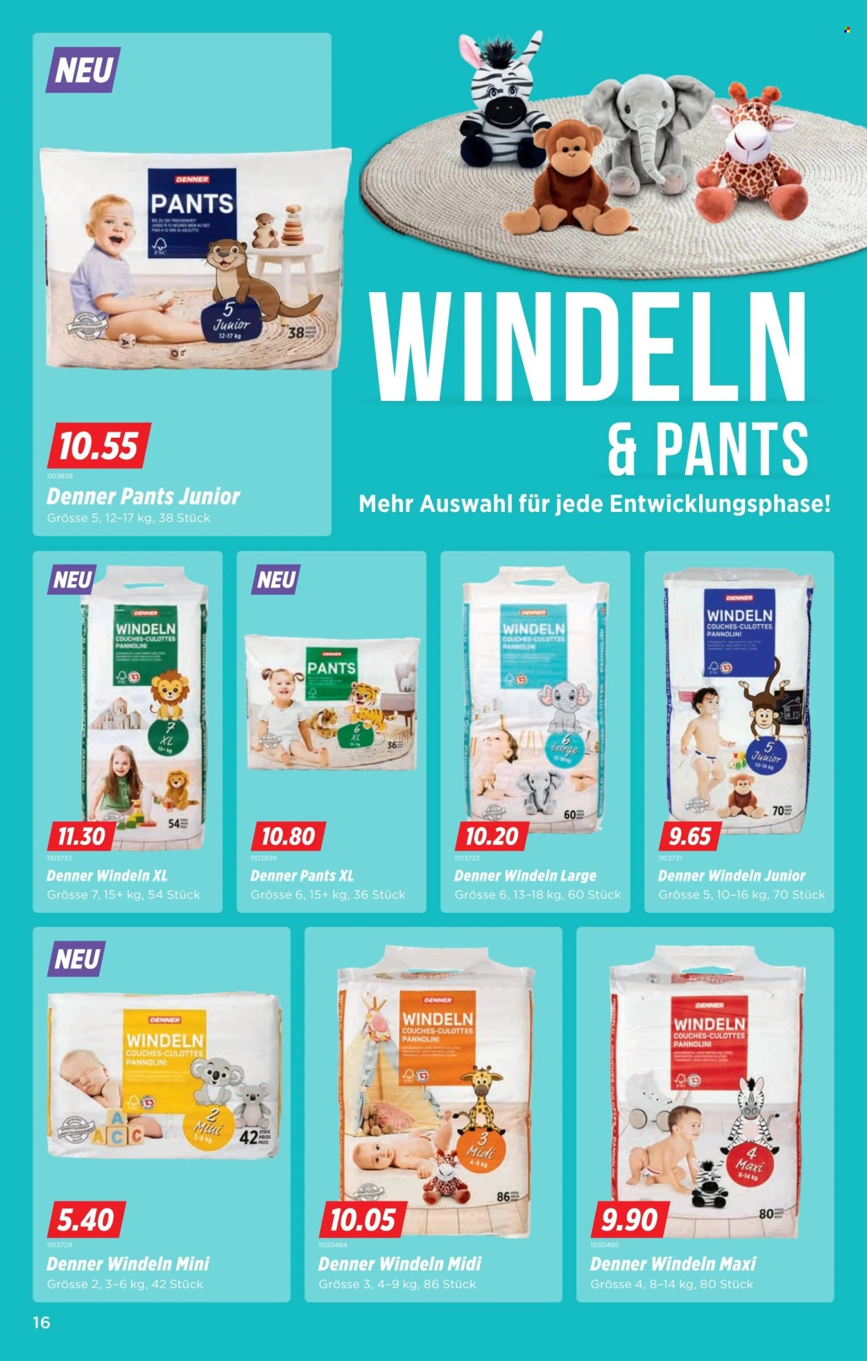 Catalogue Denner - 6.8.2026 - 12.8.2026. Page 16. Page 16