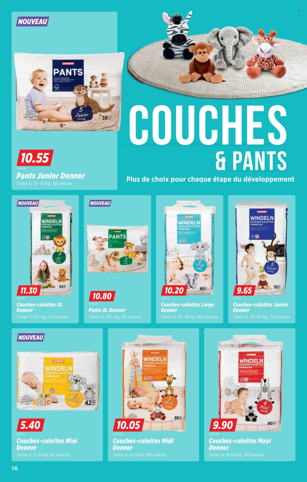 Catalogue Denner - 6.8.2026 - 12.8.2026. Page 16. Page 16