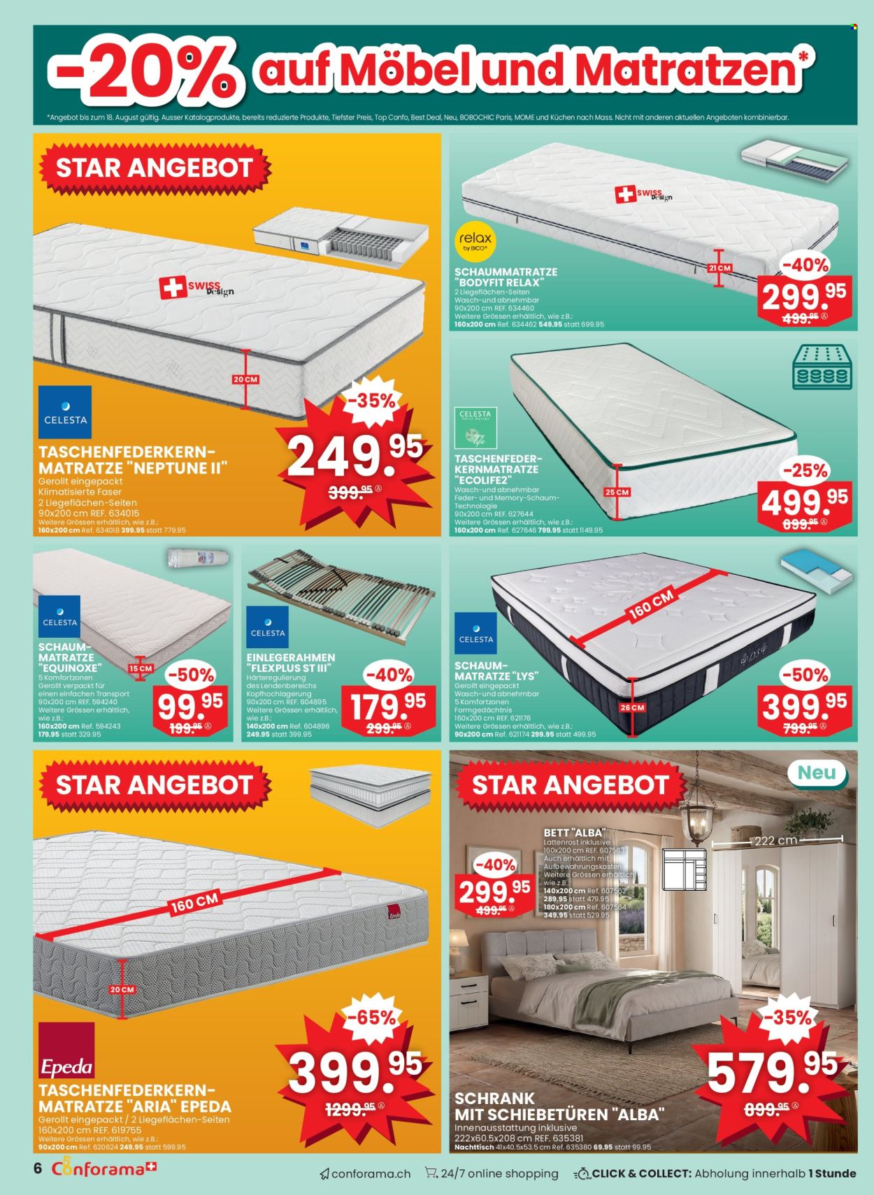 Catalogue Conforama - 5.8.2026 - 25.8.2026. Page 6. Page 6