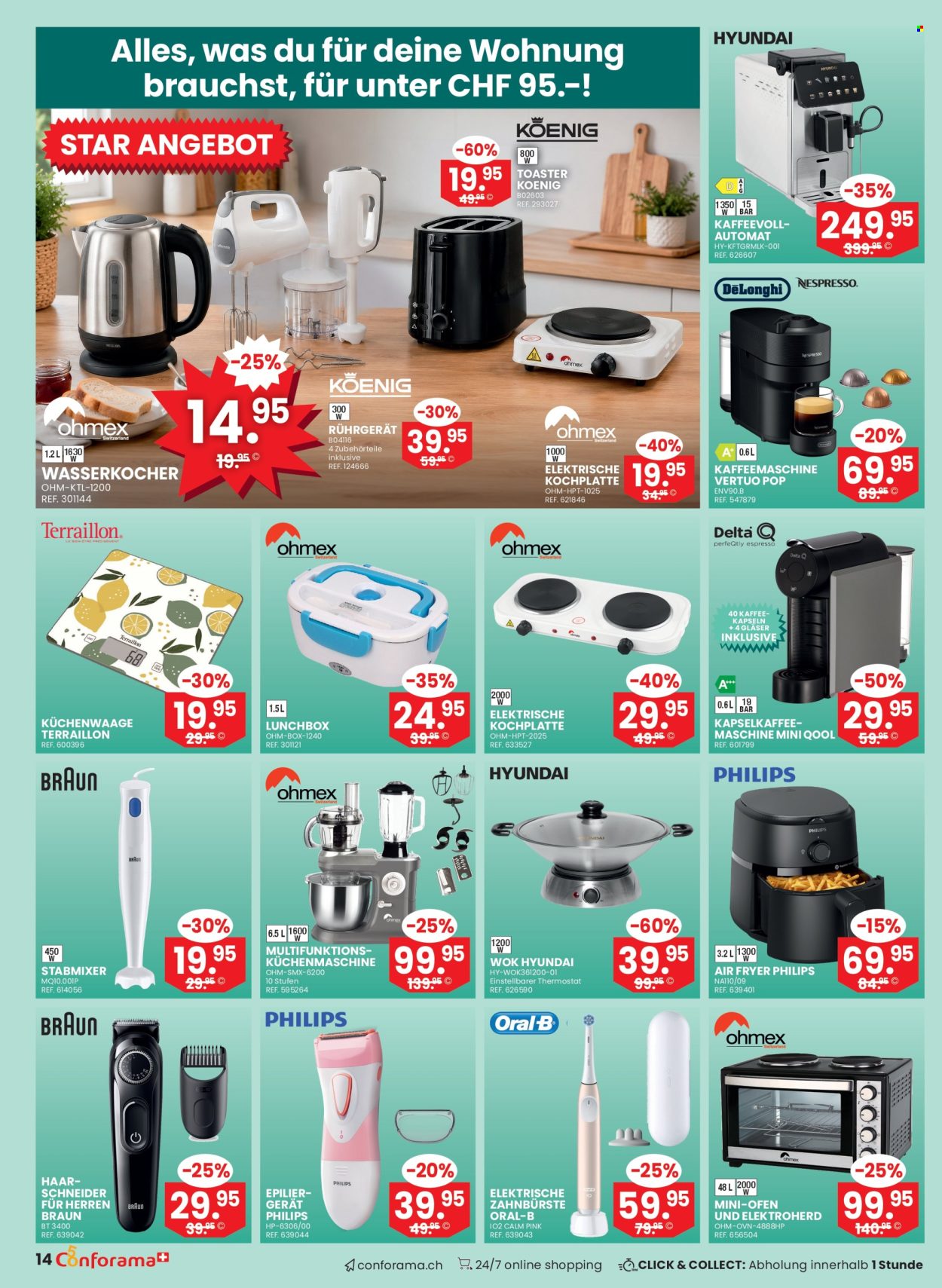 Catalogue Conforama - 5.8.2026 - 25.8.2026. Page 14. Page 14
