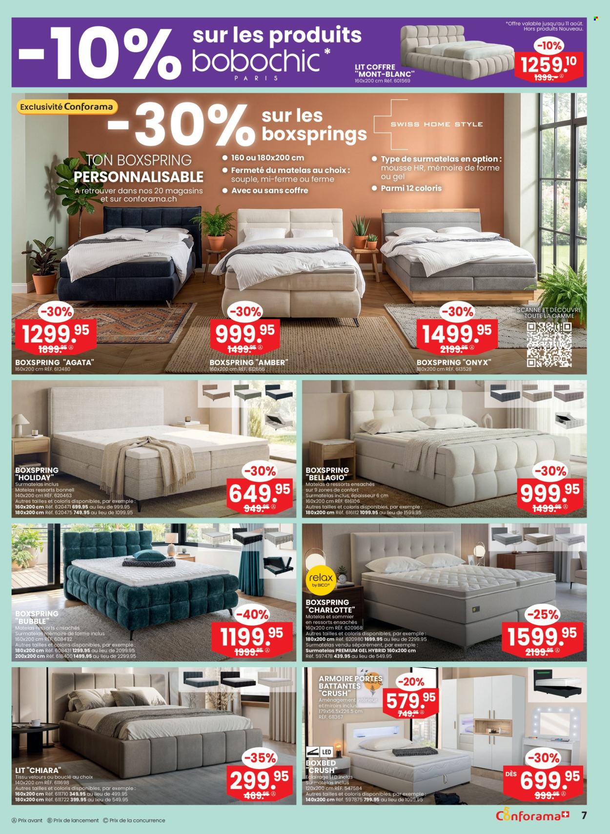 Catalogue Conforama - 5.8.2026 - 25.8.2026. Page 7. Page 7
