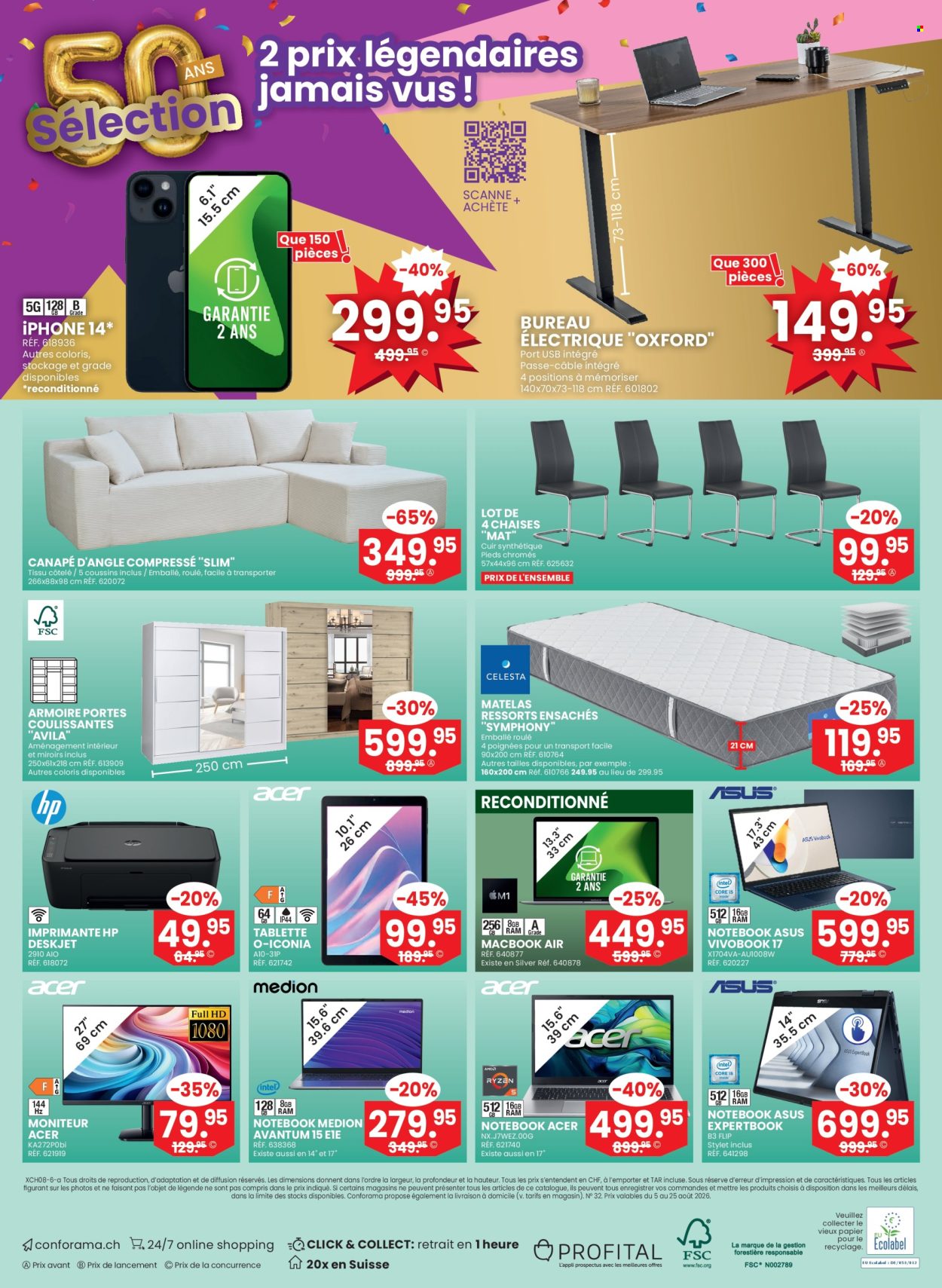 Catalogue Conforama - 5.8.2026 - 25.8.2026. Page 16. Page 16