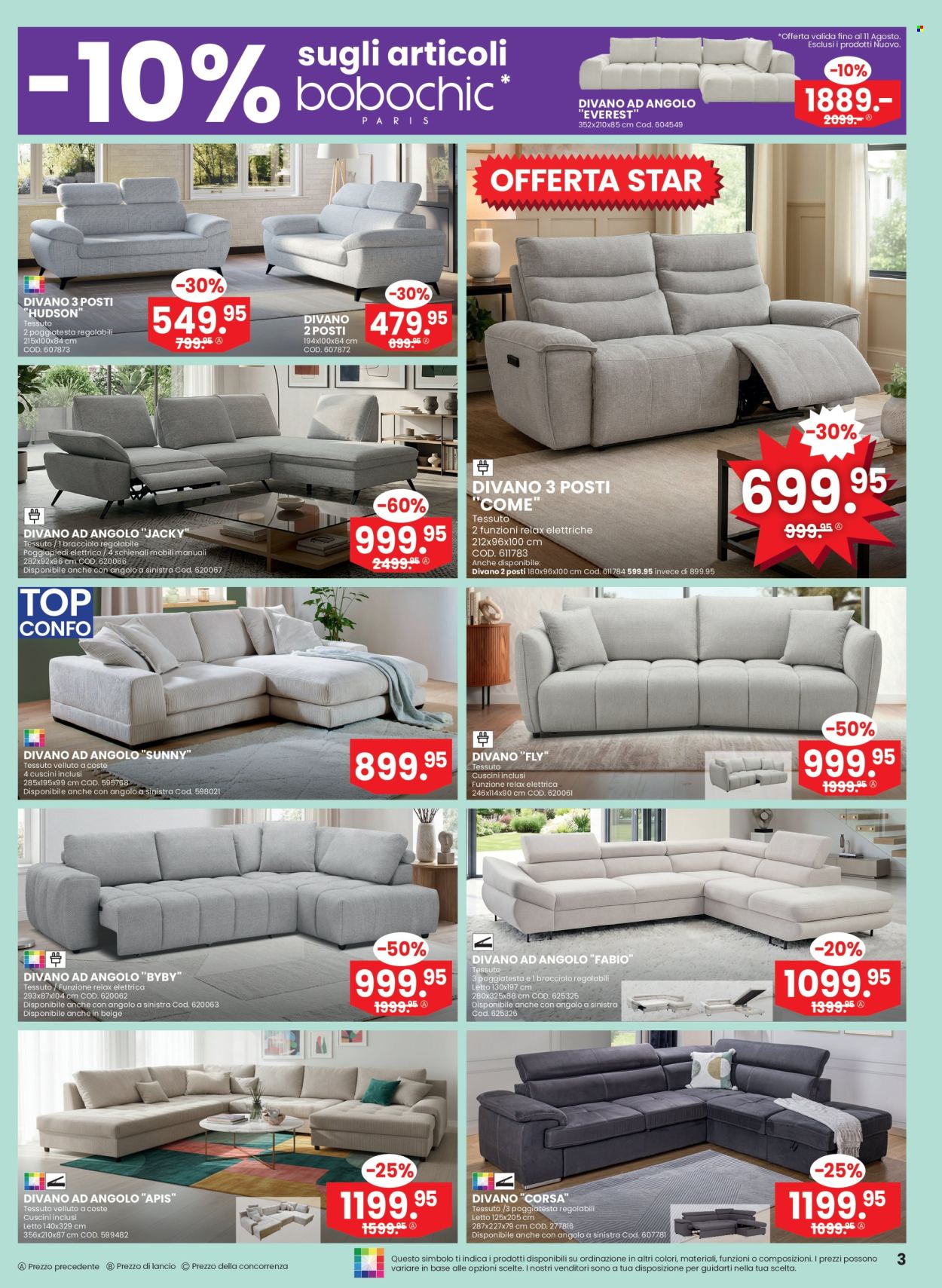 Catalogue Conforama - 5.8.2026 - 25.8.2026. Page 3. Page 3