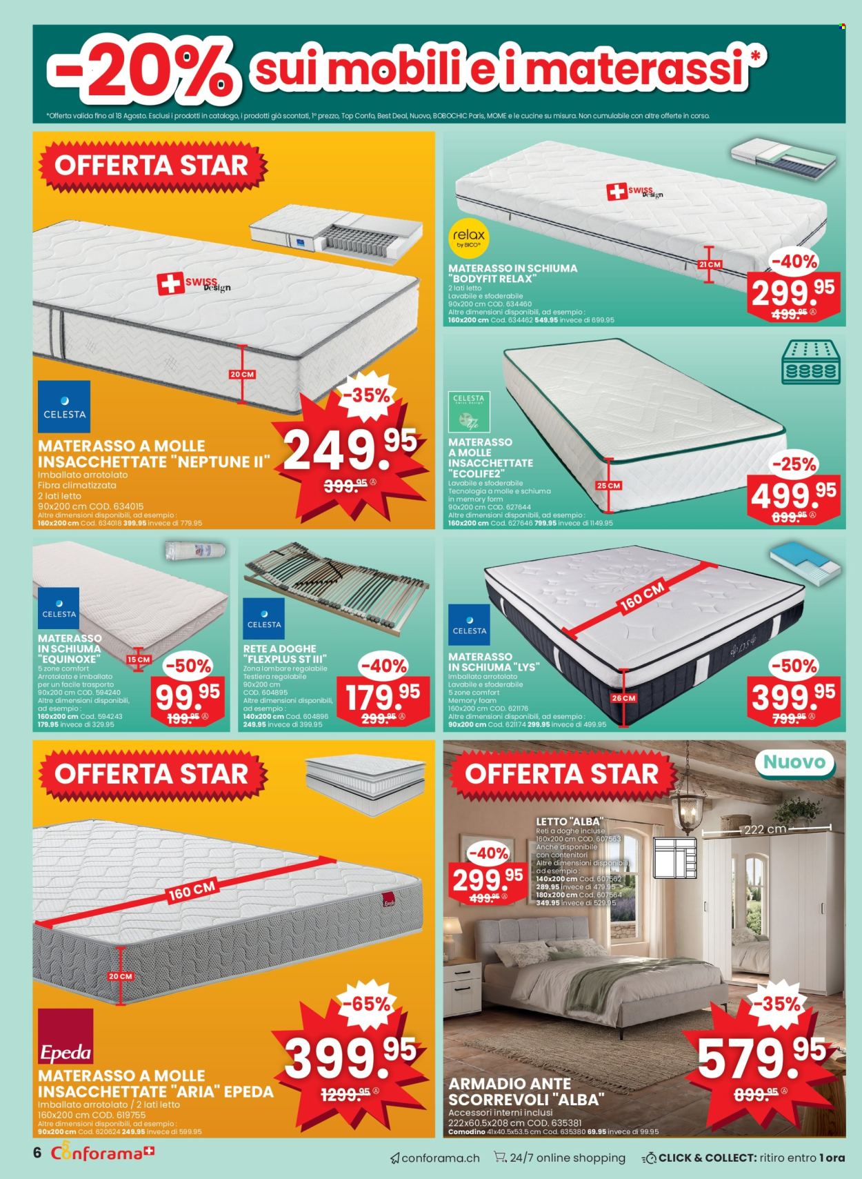Catalogue Conforama - 5.8.2026 - 25.8.2026. Page 6. Page 6