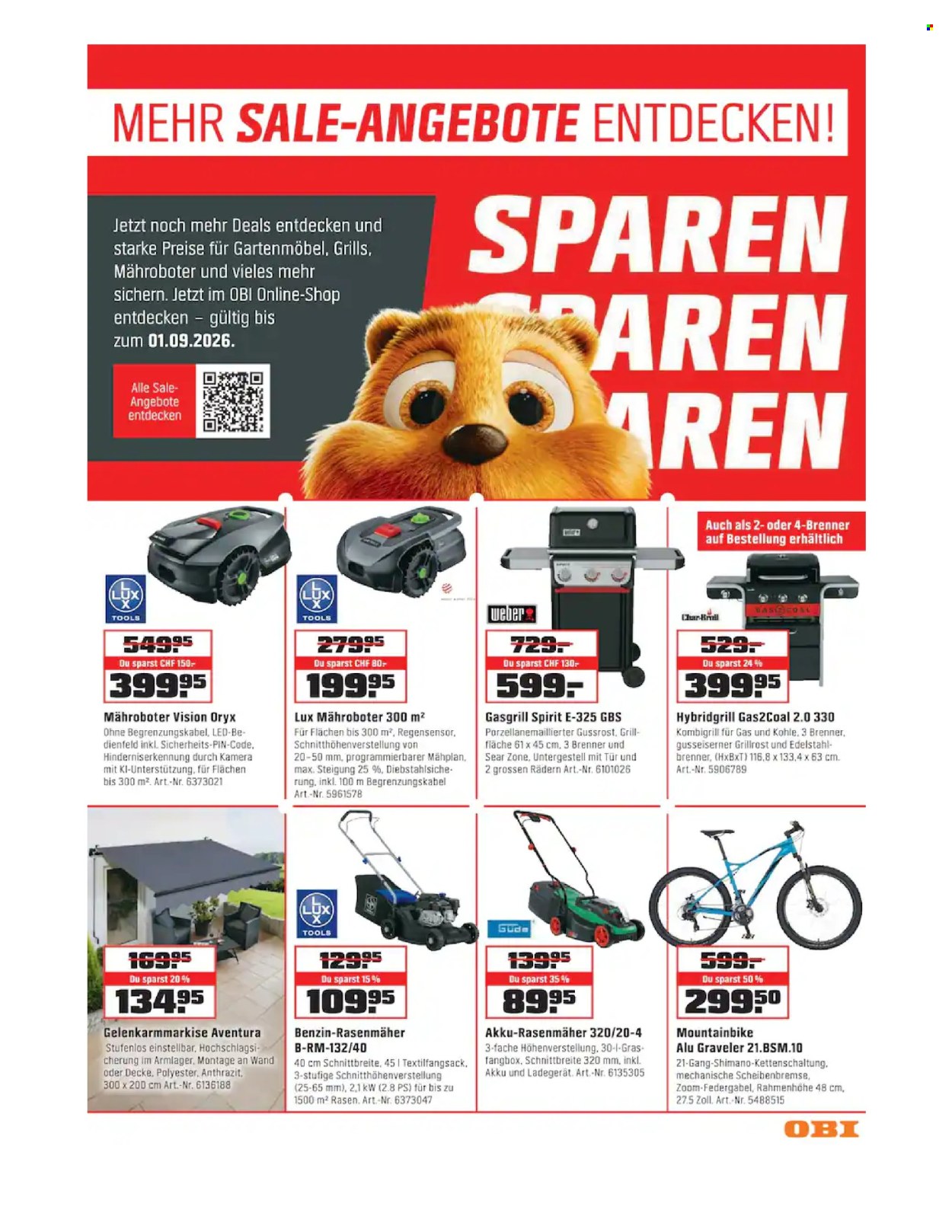 Catalogue OBI - 5.8.2026 - 30.8.2026. Page 3. Page 3