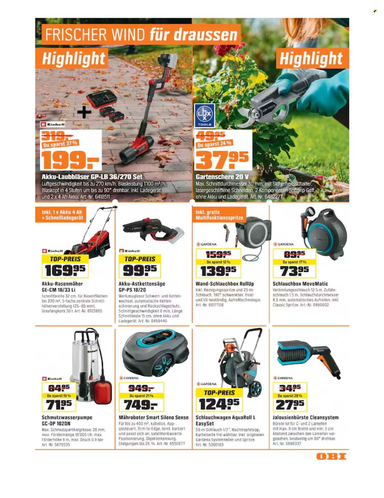 Catalogue OBI - 5.8.2026 - 30.8.2026. Page 5. Page 5