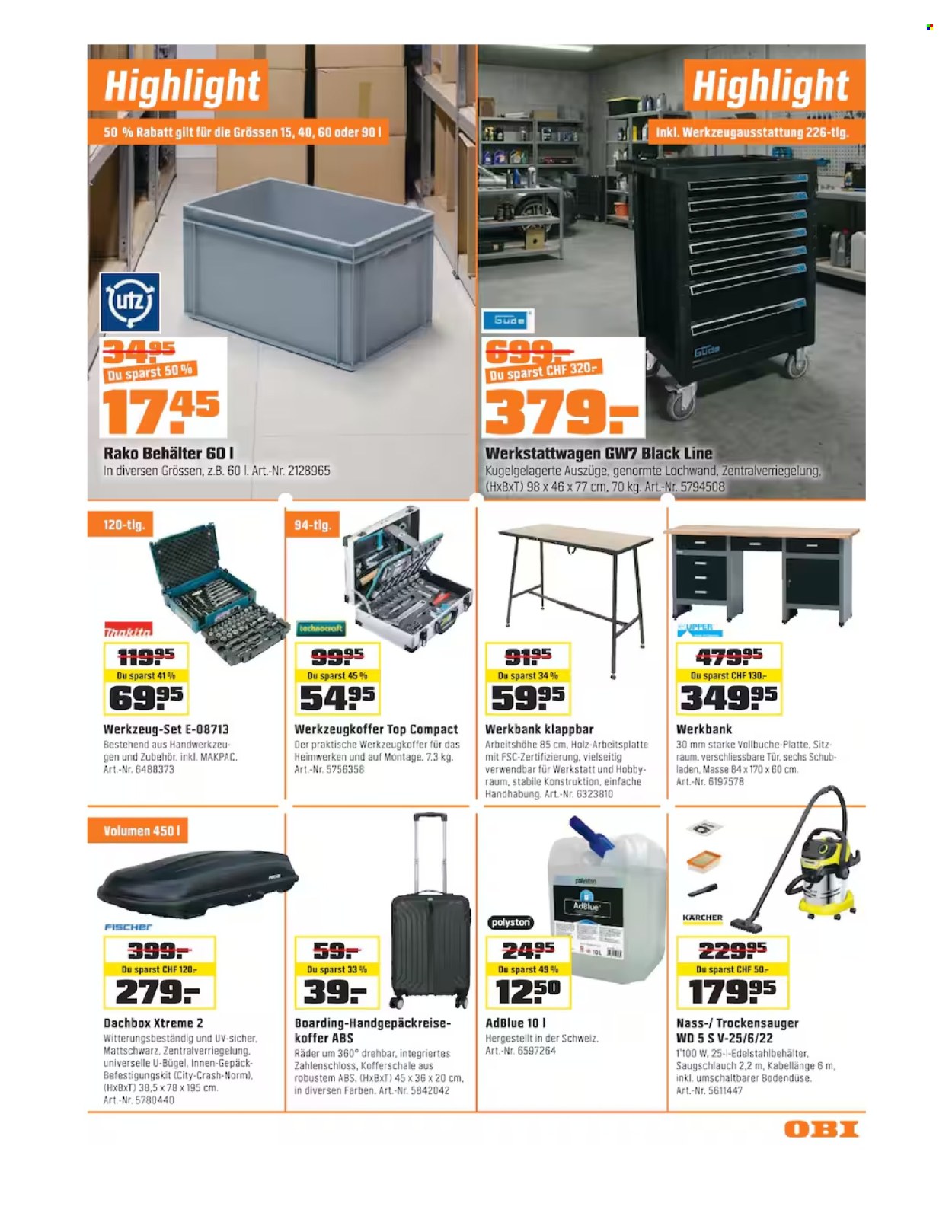 Catalogue OBI - 5.8.2026 - 30.8.2026. Page 7. Page 7