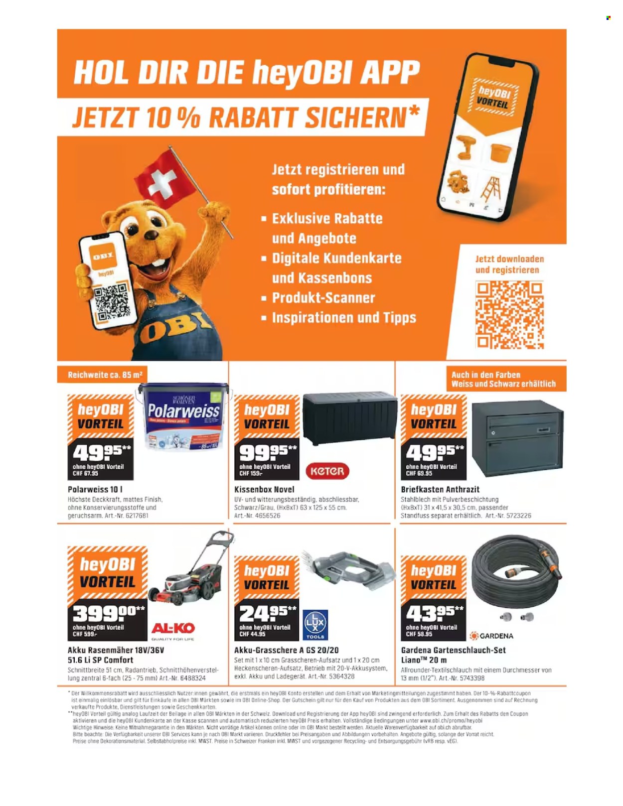 Catalogue OBI - 5.8.2026 - 30.8.2026. Page 16. Page 16