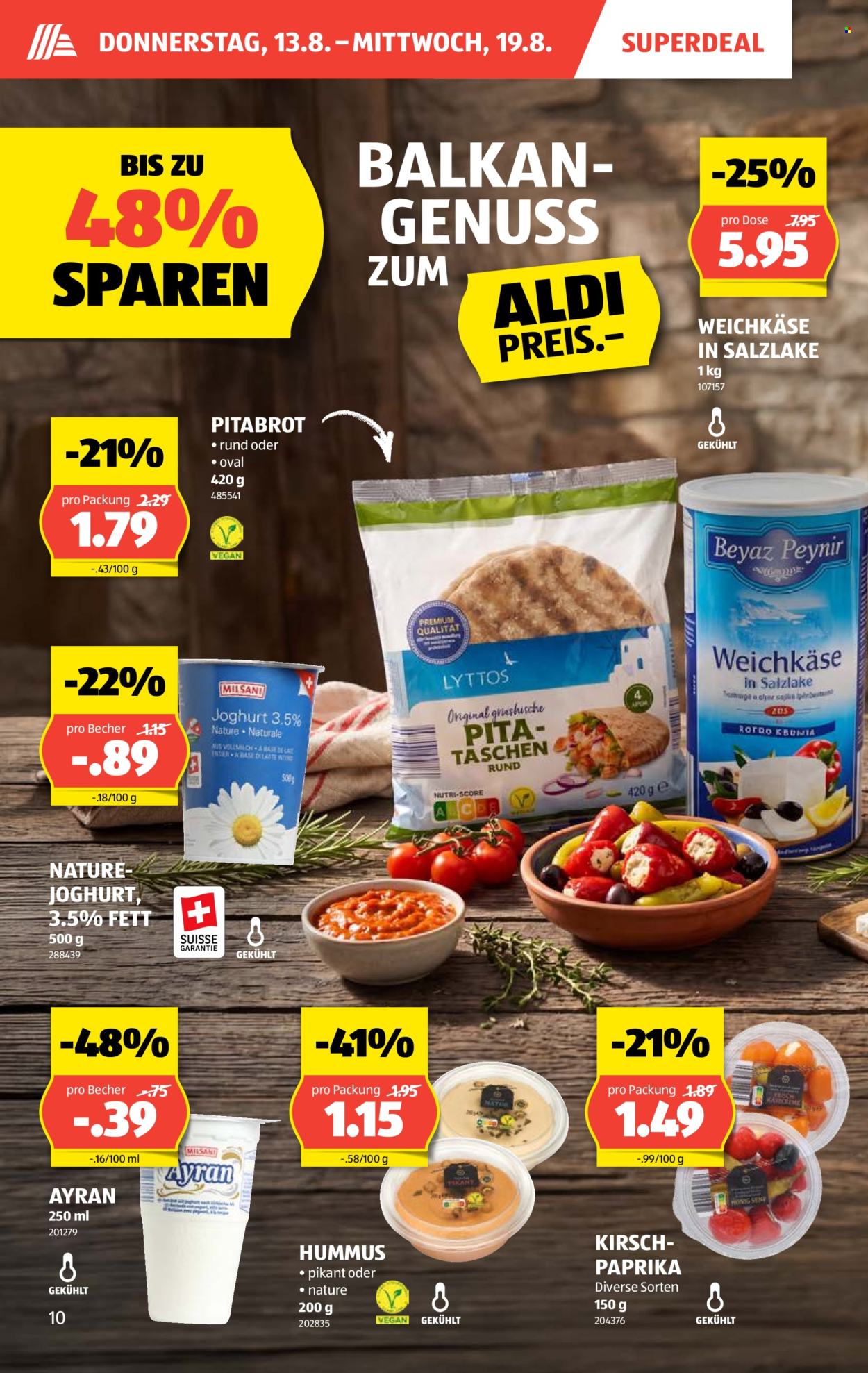 Catalogue Aldi - 13.8.2026 - 19.8.2026. Page 10. Page 10