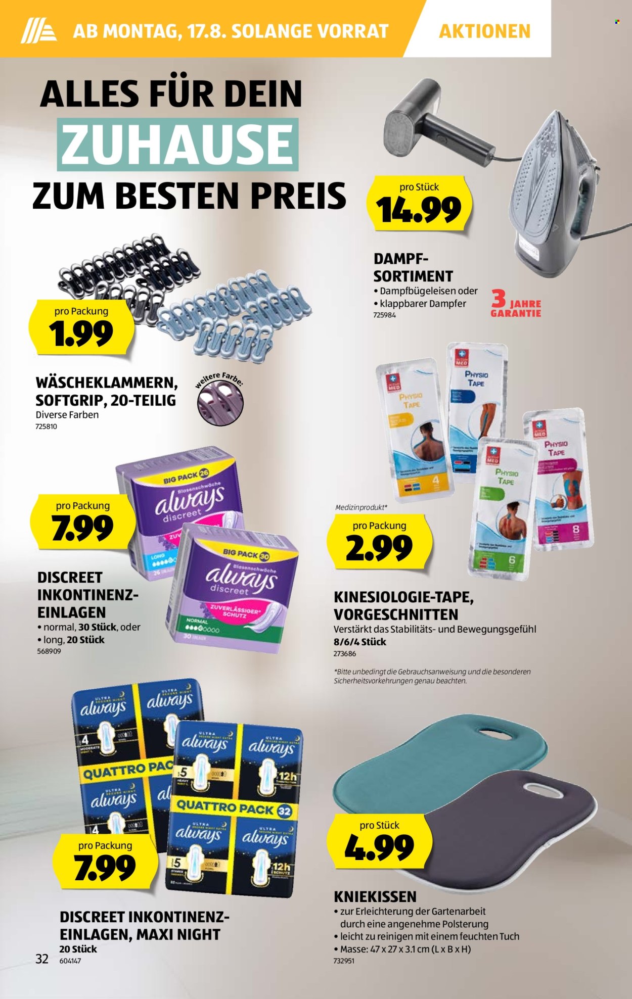 Catalogue Aldi - 13.8.2026 - 19.8.2026. Page 32. Page 32