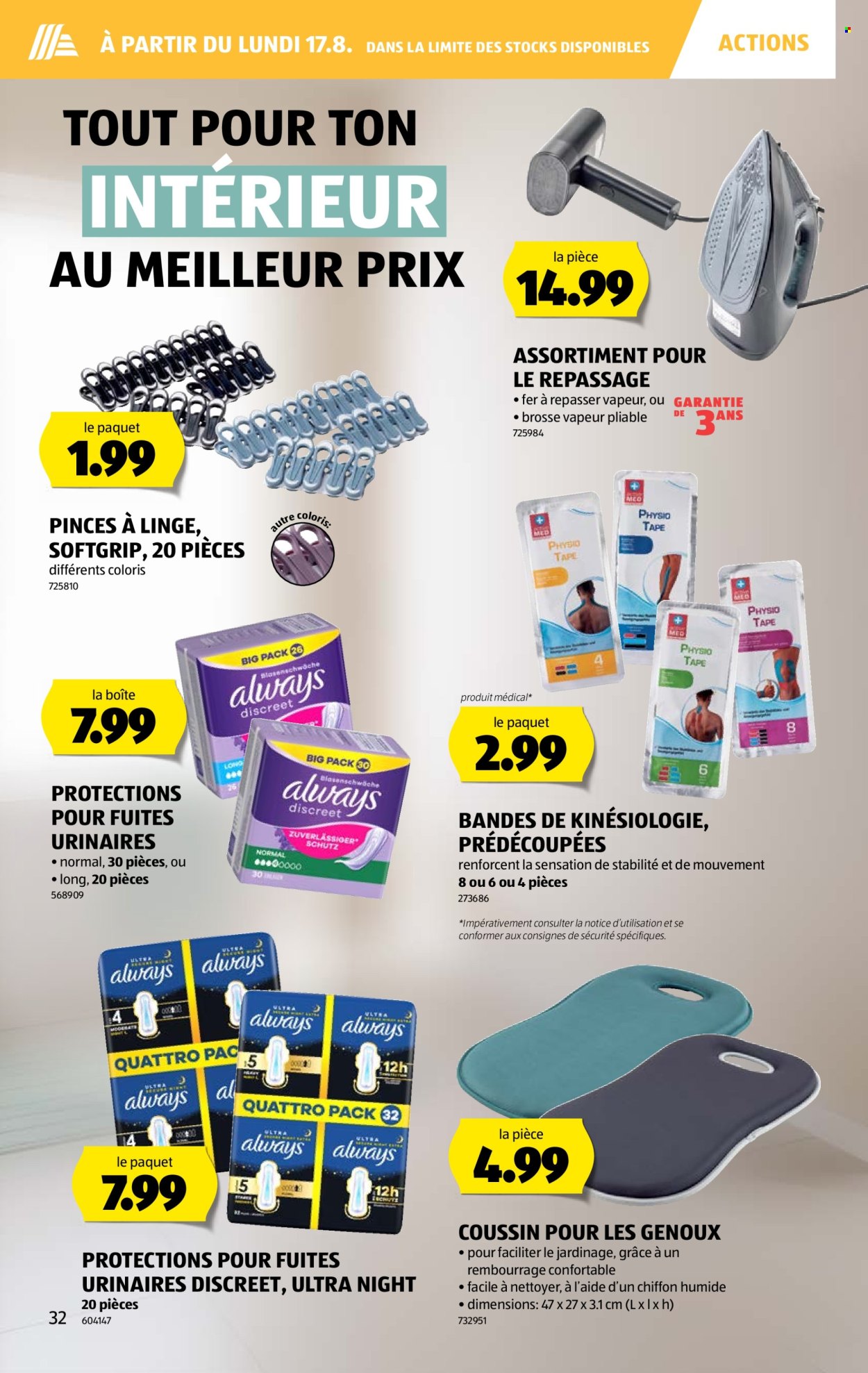 Catalogue Aldi - 13.8.2026 - 19.8.2026. Page 32. Page 32