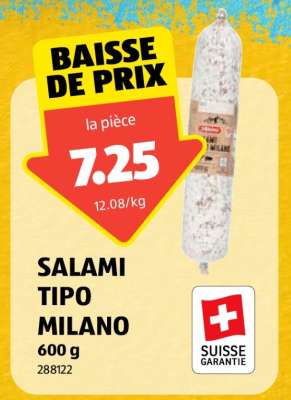 SALAMI TIPO MILANO